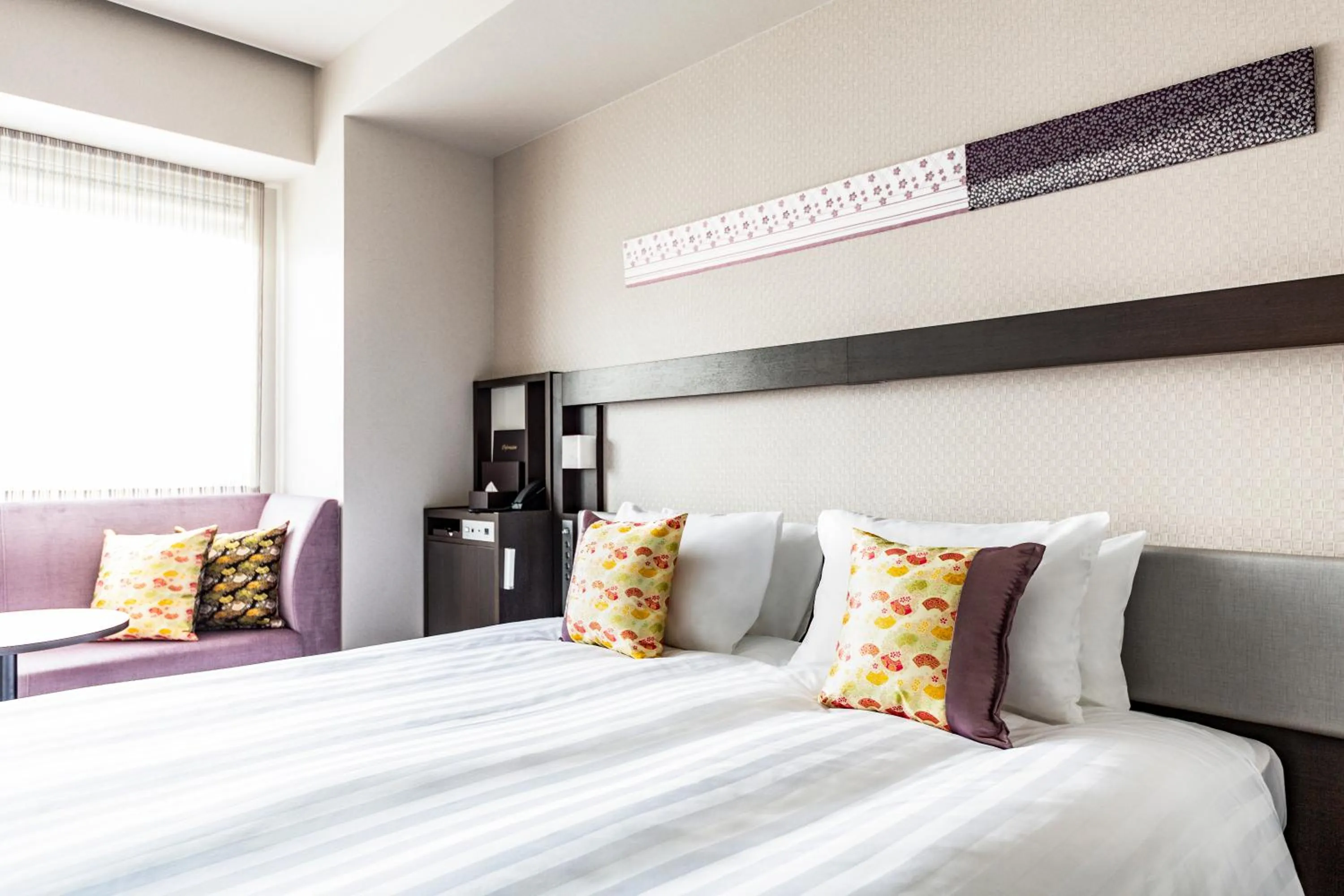 Bed in Hotel Hanshin Annex Osaka