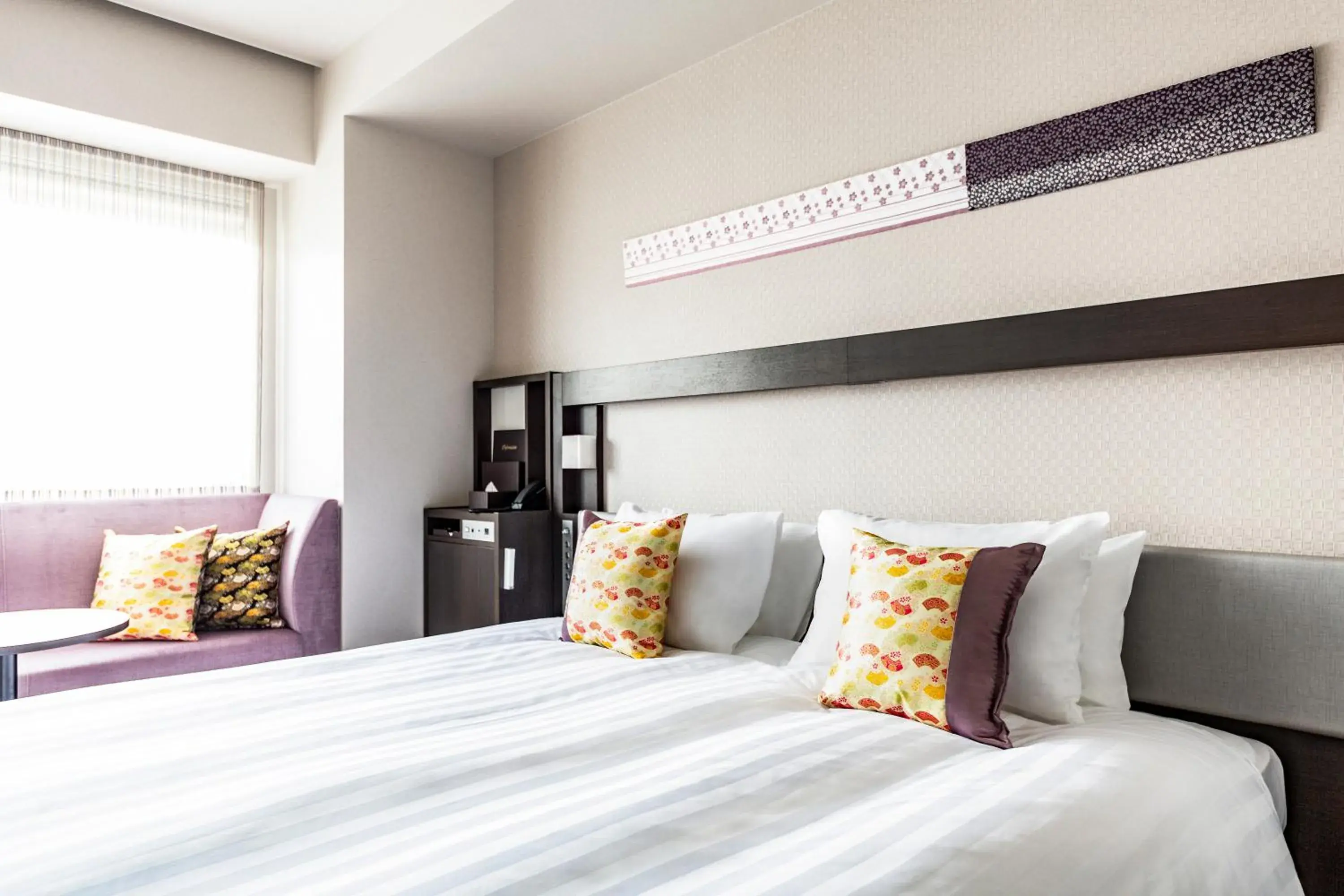 Bed in Hotel Hanshin Annex Osaka Bed in Hotel Hanshin Annex Osaka