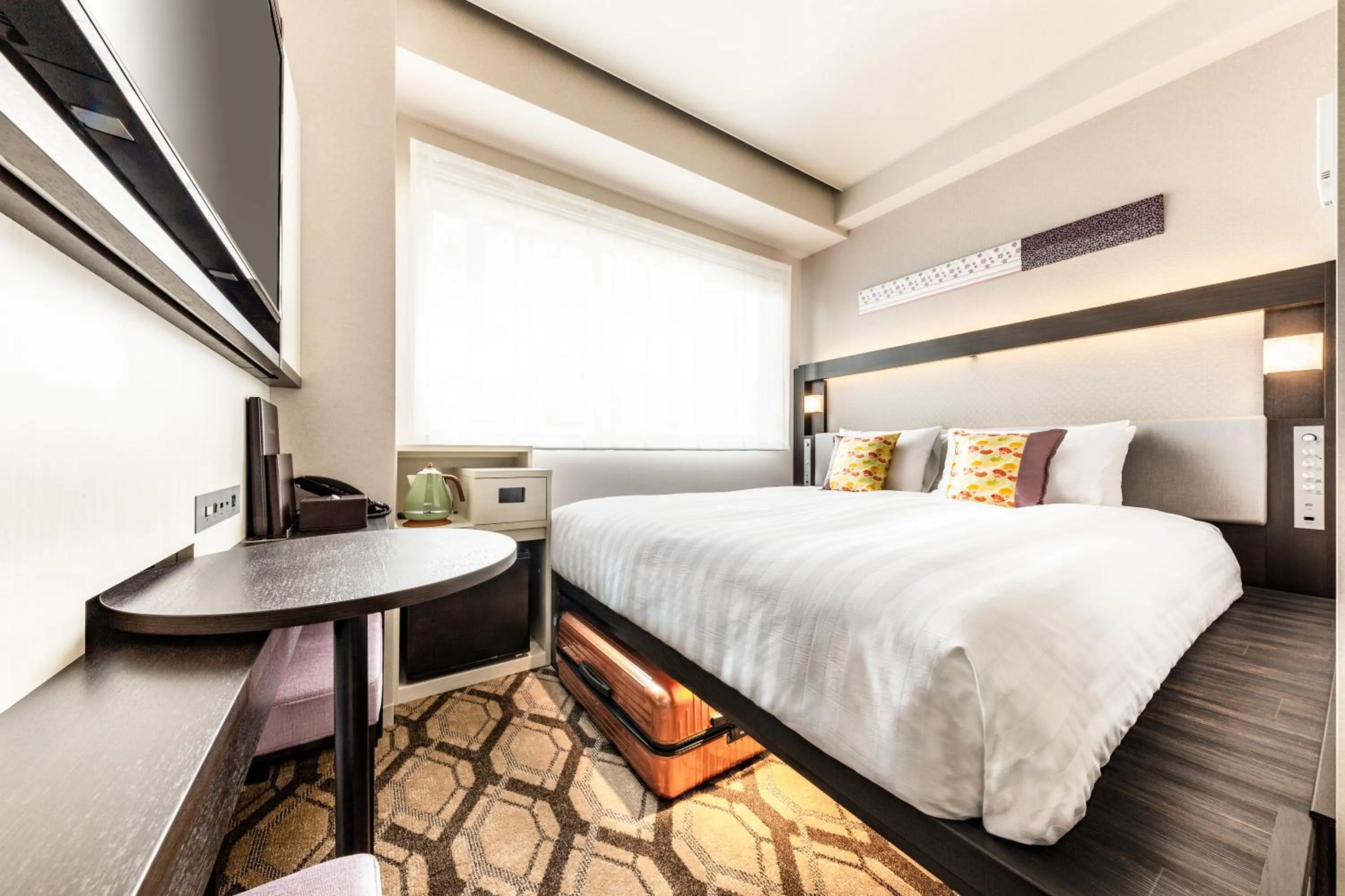 Bed in Hotel Hanshin Annex Osaka