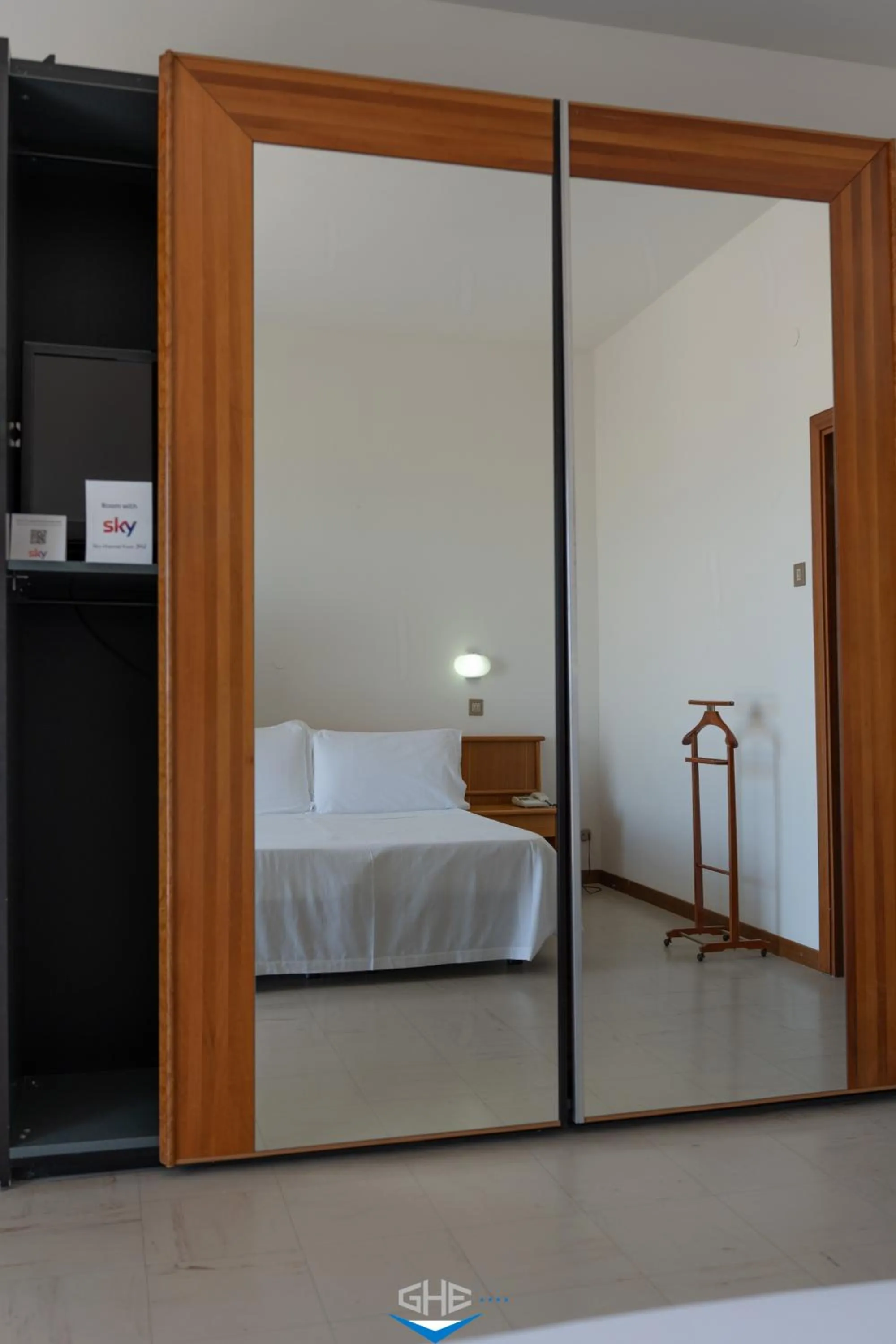 Bed in Grand Hotel Excelsior