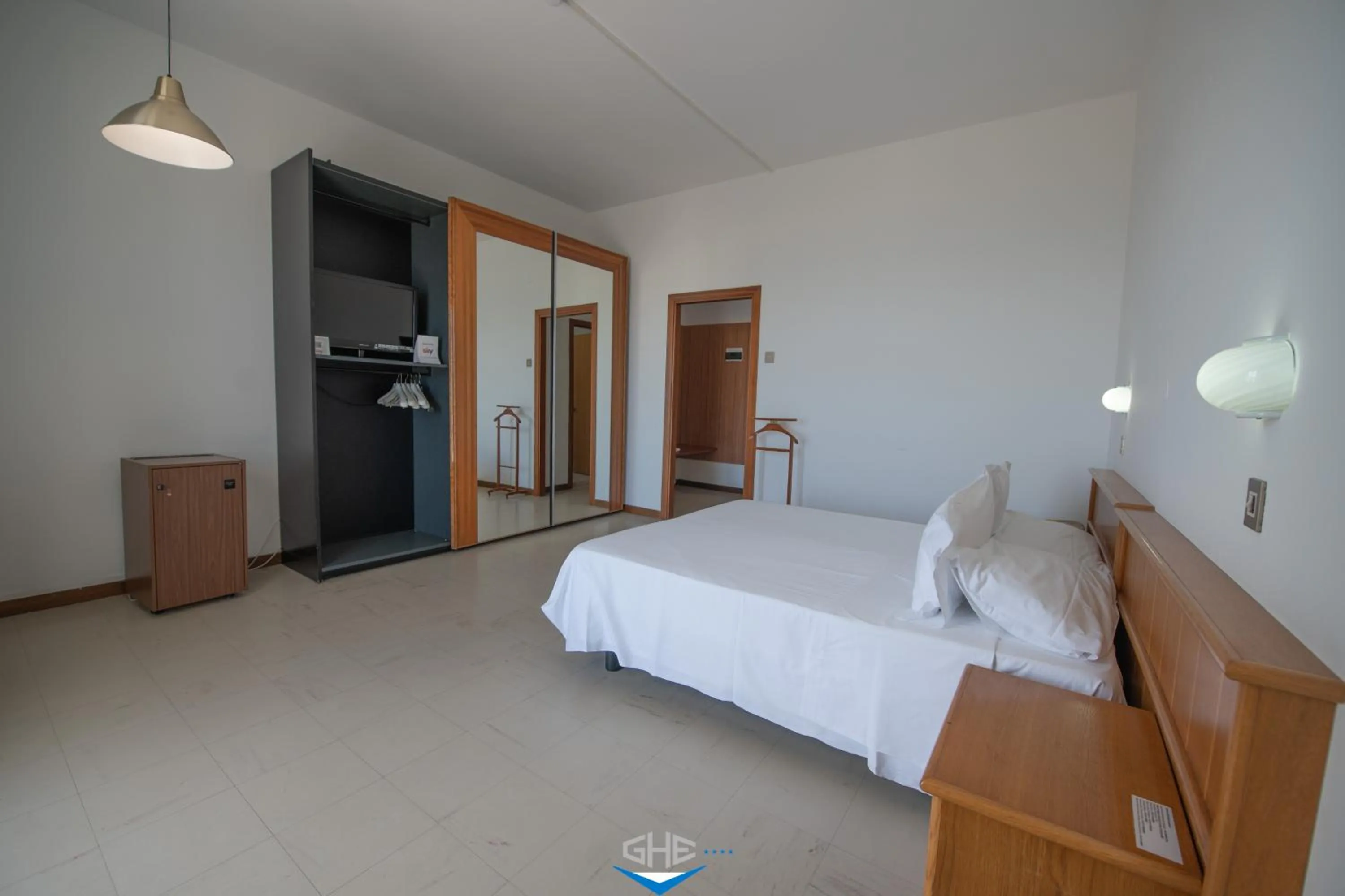 Bed in Grand Hotel Excelsior