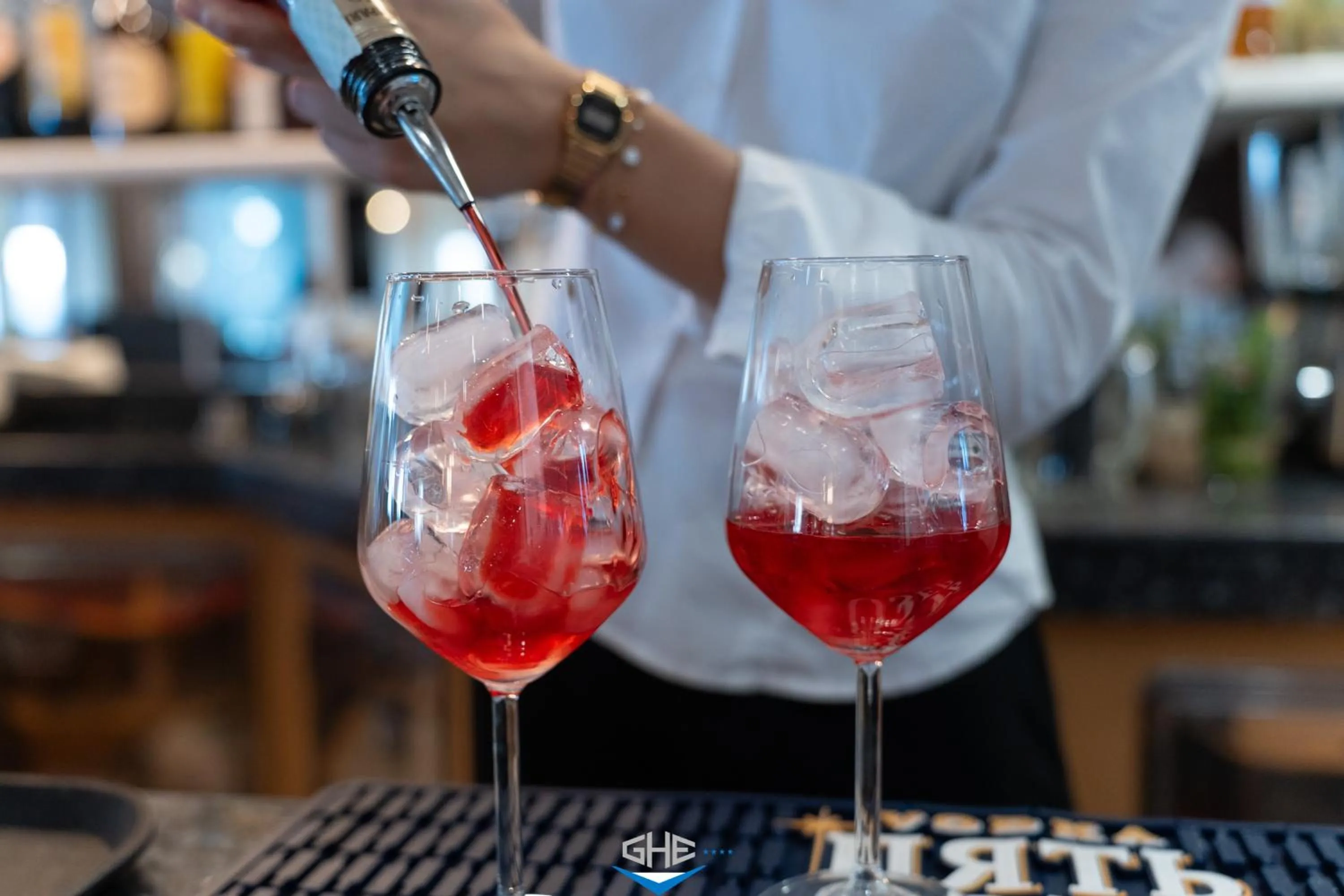 Lounge or bar in Grand Hotel Excelsior