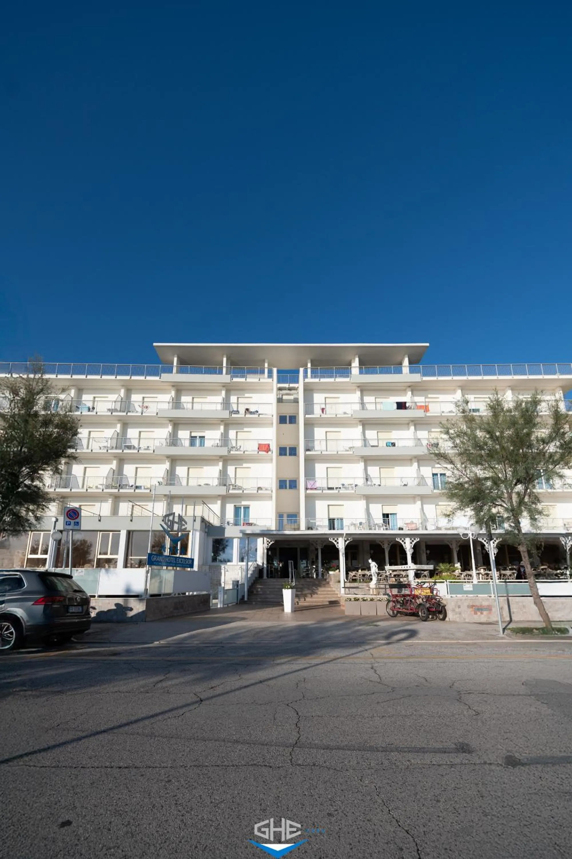 Property building in Grand Hotel Excelsior