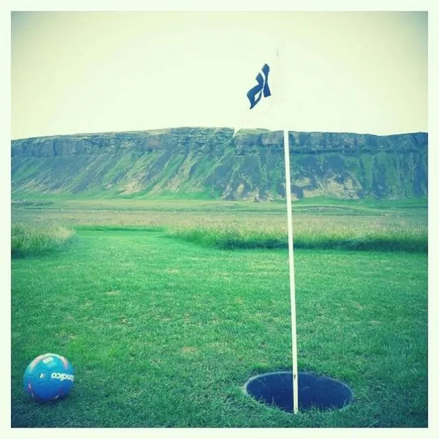 Golfcourse in Guesthouse Dalbaer