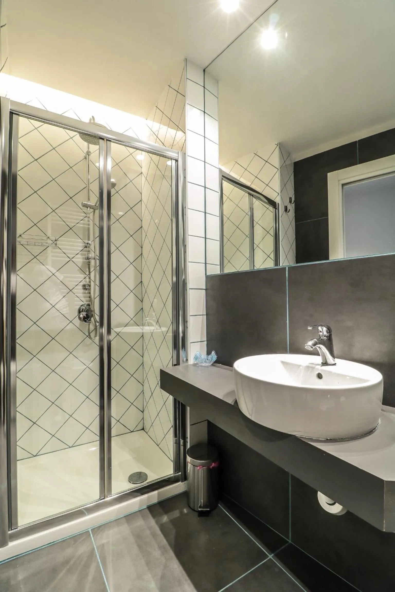 Bathroom in Il Grattacielo b&b