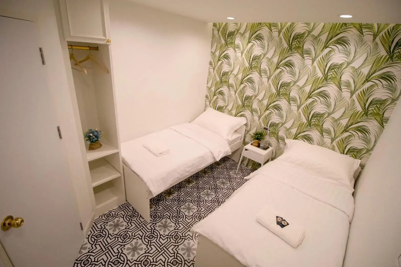 Twin Room with Private Bathroom (No Window) in The LOL Elephant Hostel Twin Room with Private Bathroom (No Window) in The LOL Elephant Hostel