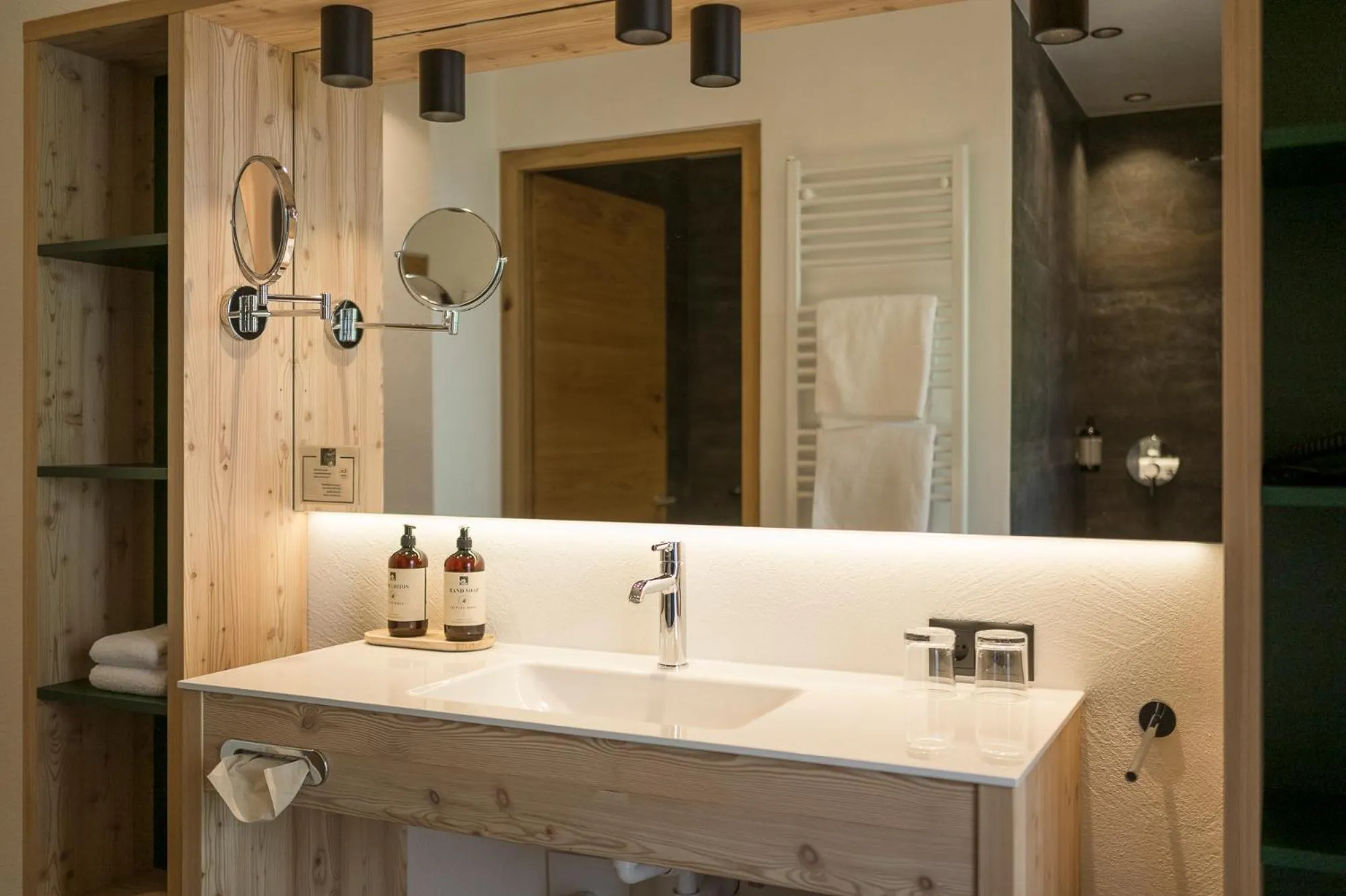 Bathroom in Naturhotel Rainer