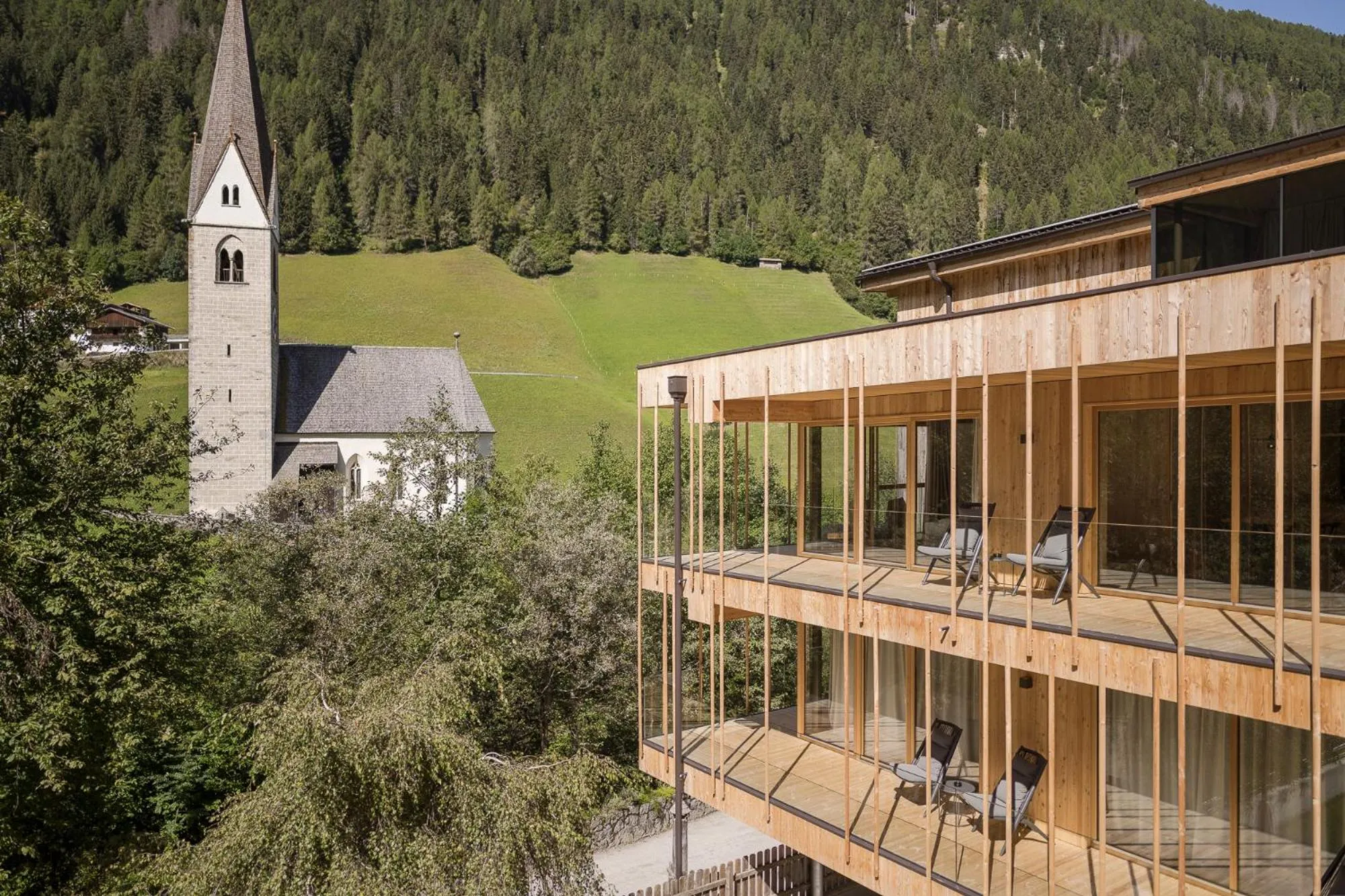 Property building in Naturhotel Rainer