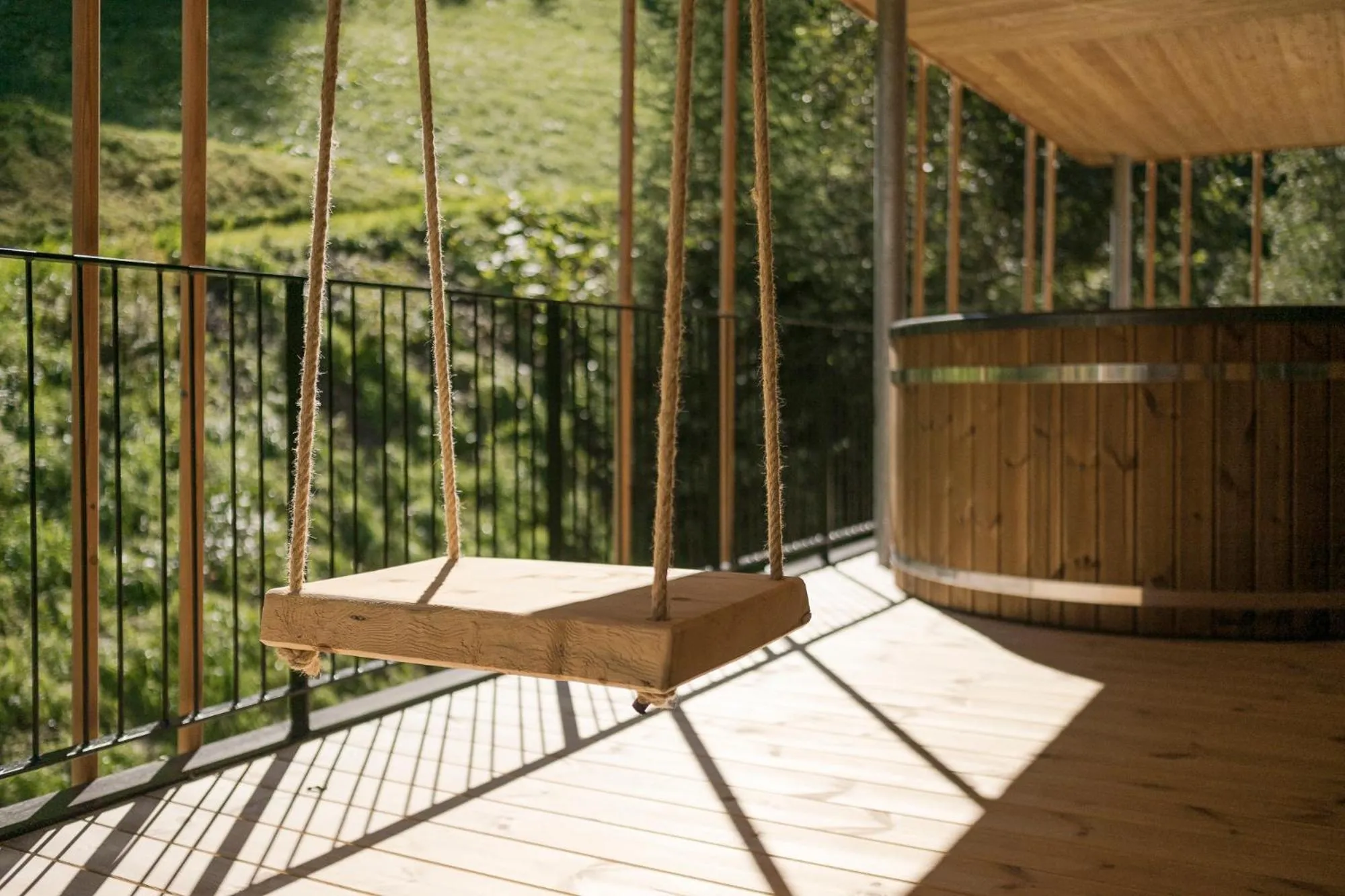 Balcony/Terrace in Naturhotel Rainer