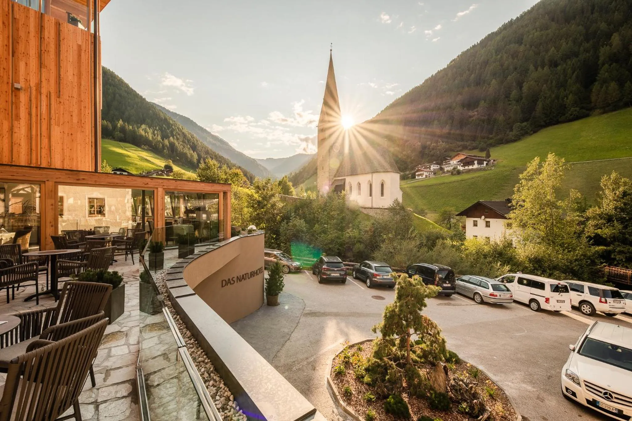 Mountain view in Naturhotel Rainer