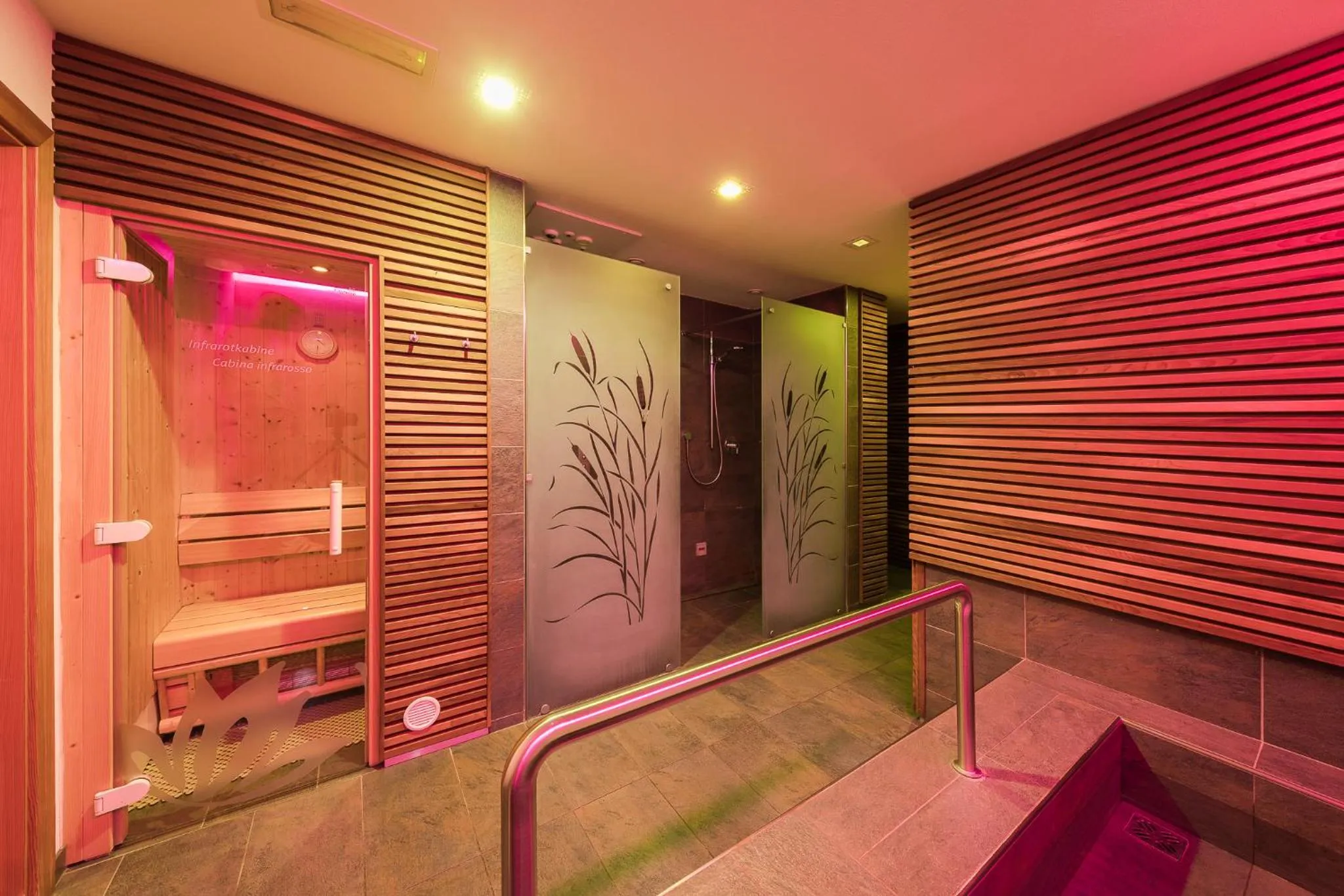 Sauna in Naturhotel Rainer