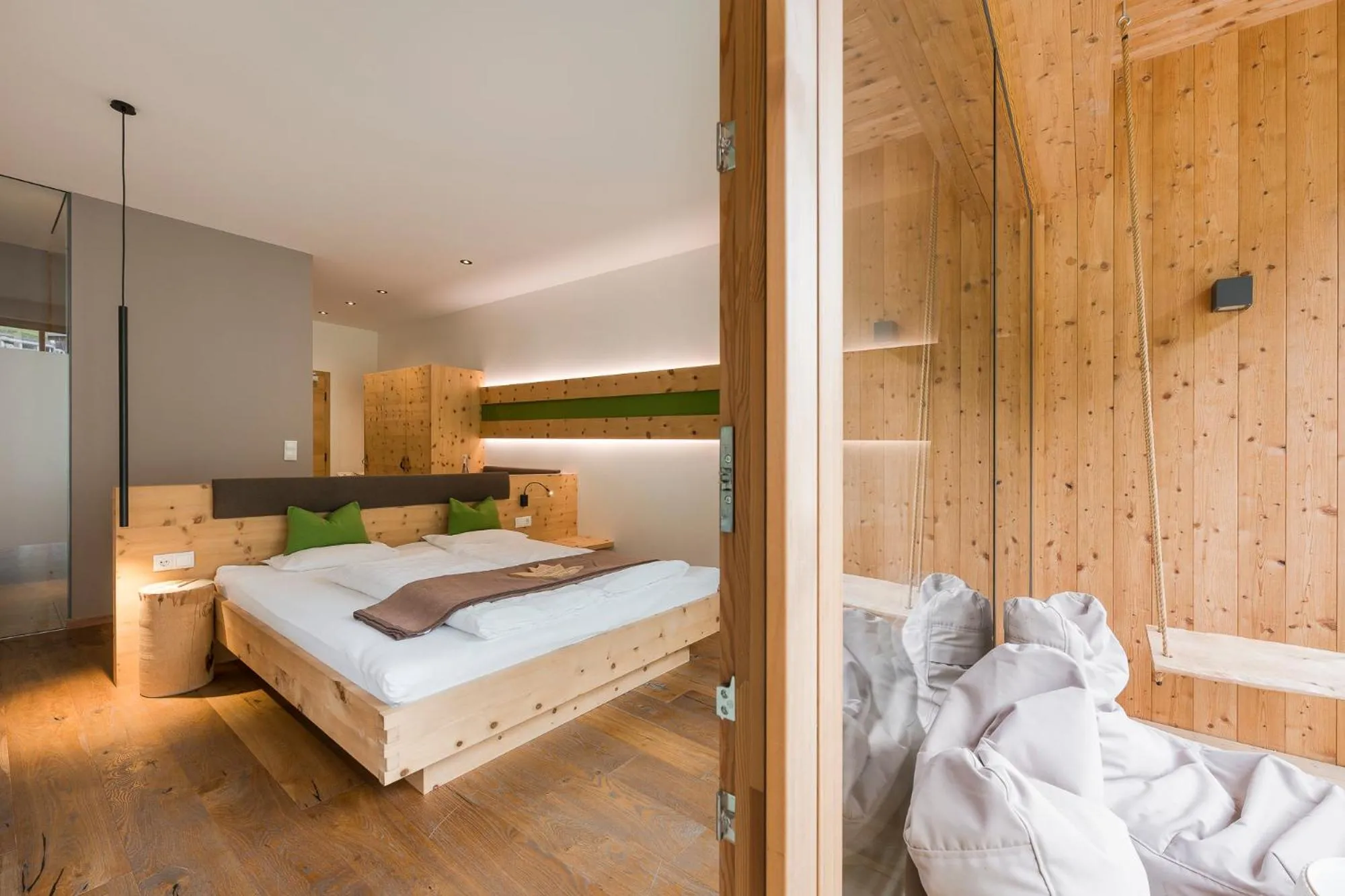 Bedroom, Bed in Naturhotel Rainer