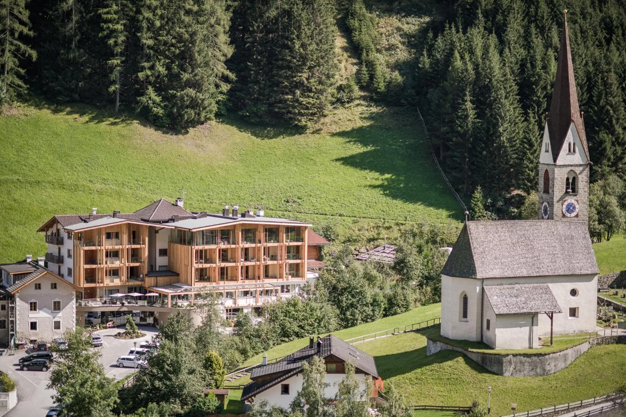 Property building in Naturhotel Rainer