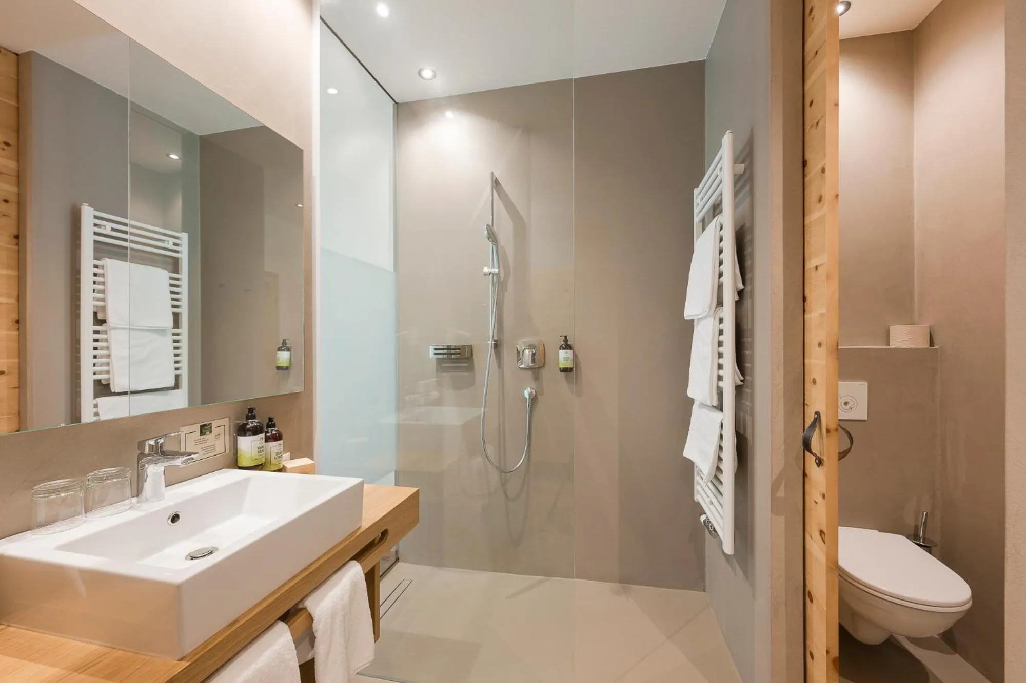 Bathroom in Naturhotel Rainer