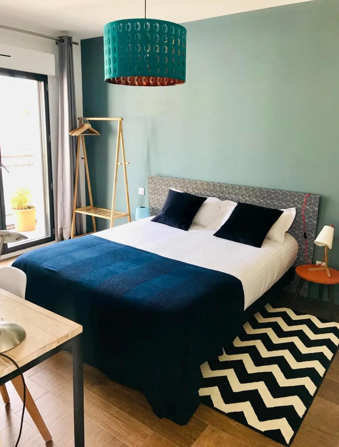 Bed in Effet Lodge