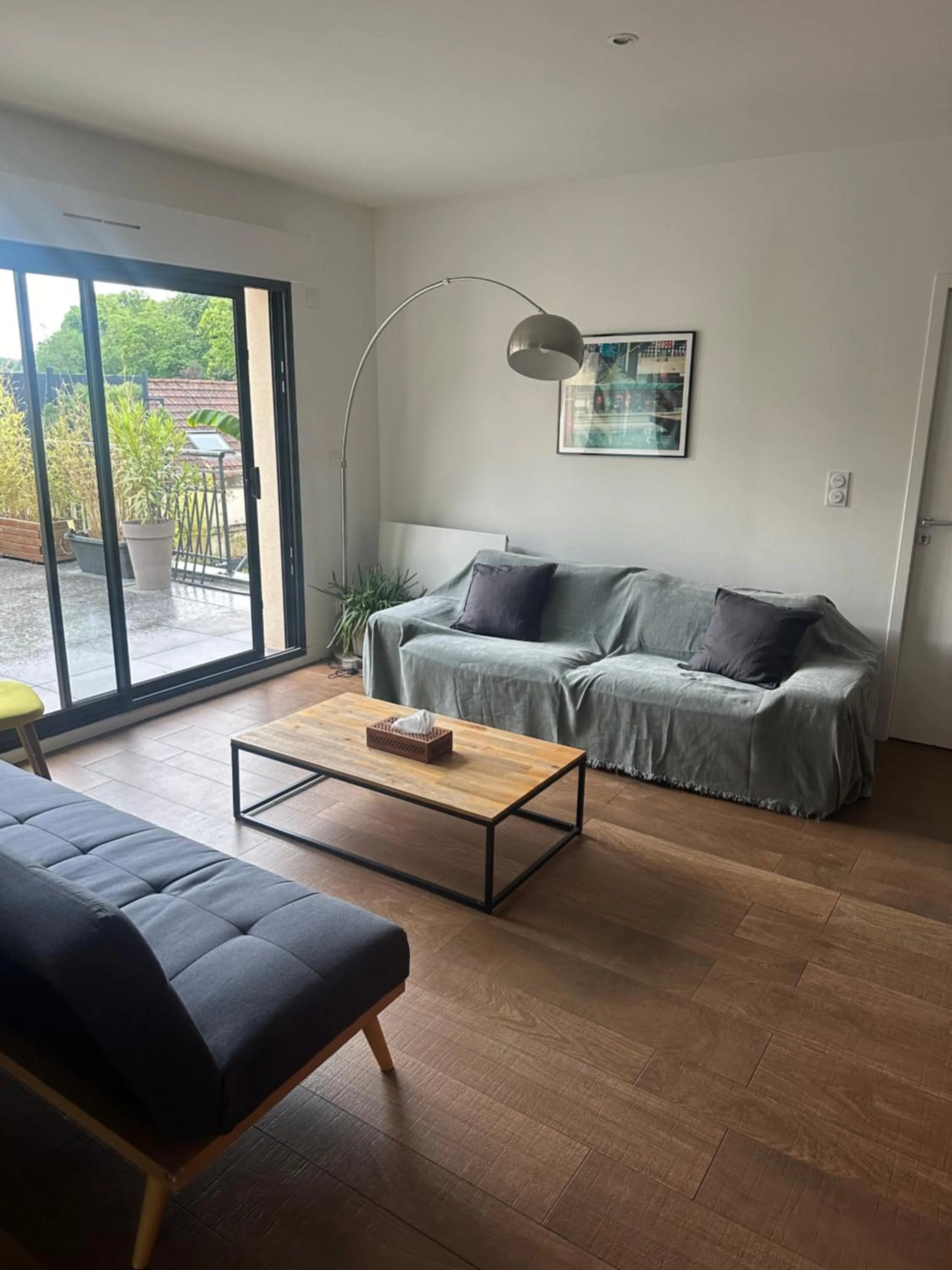 Living room in Effet Lodge