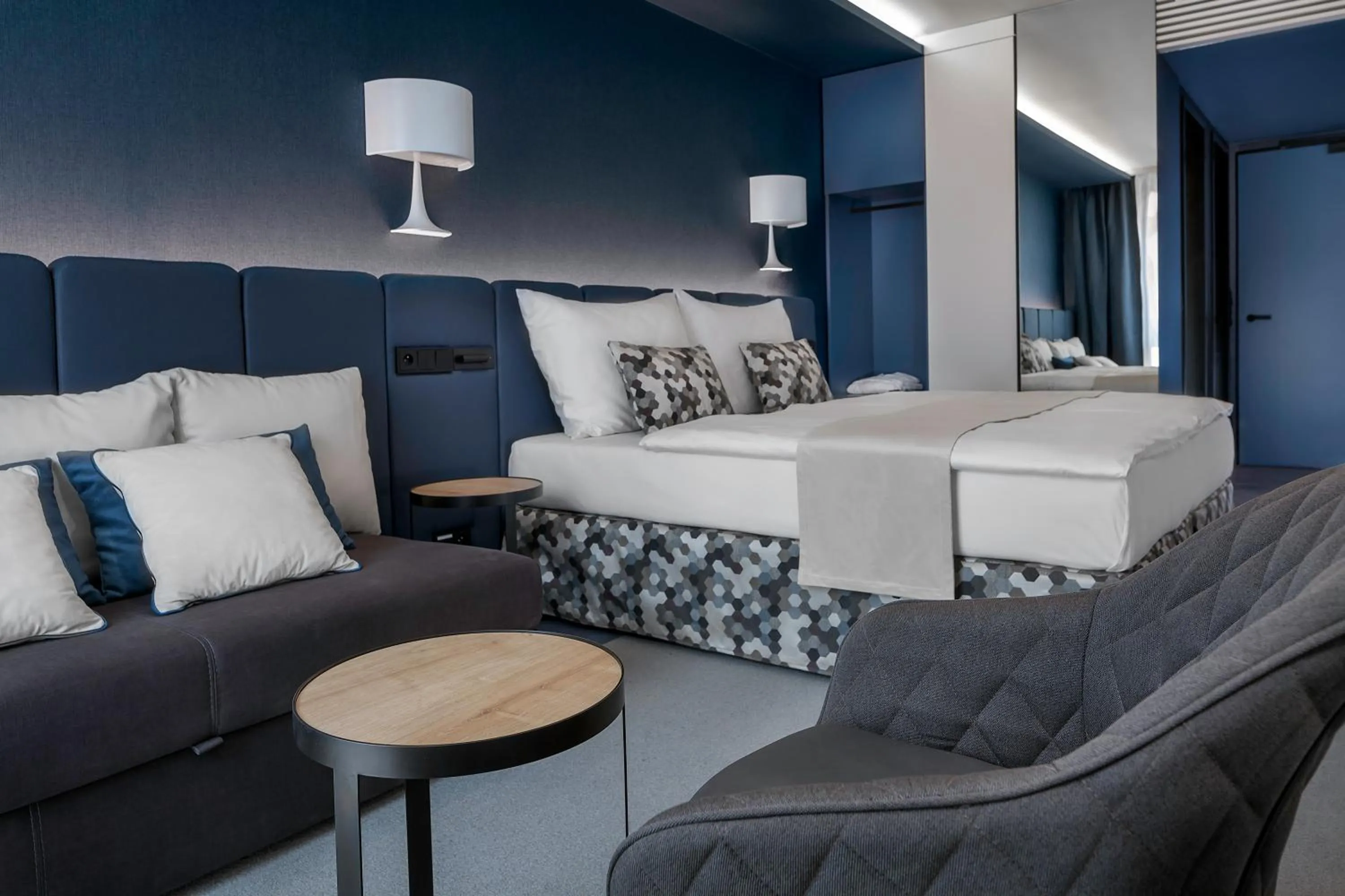 Seating area in Urban Creme