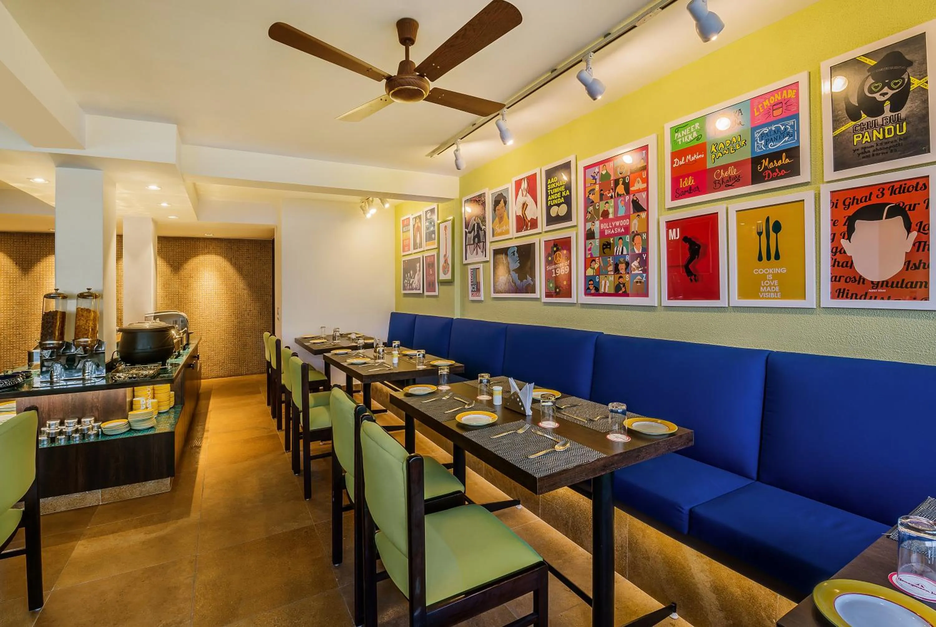 Restaurant/places to eat in Honeymoon Inn Mussoorie