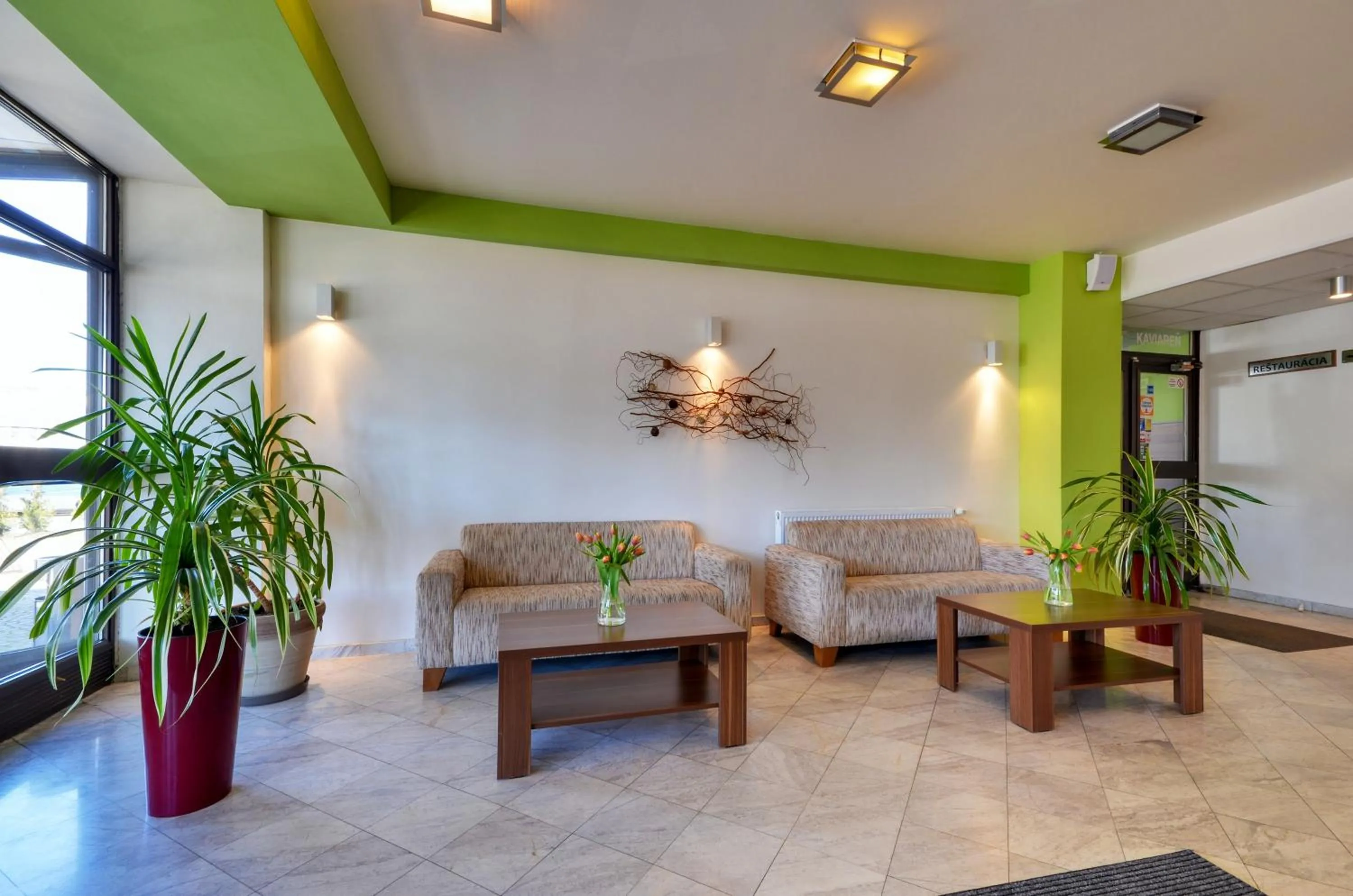 Lobby or reception in Hotel Klar