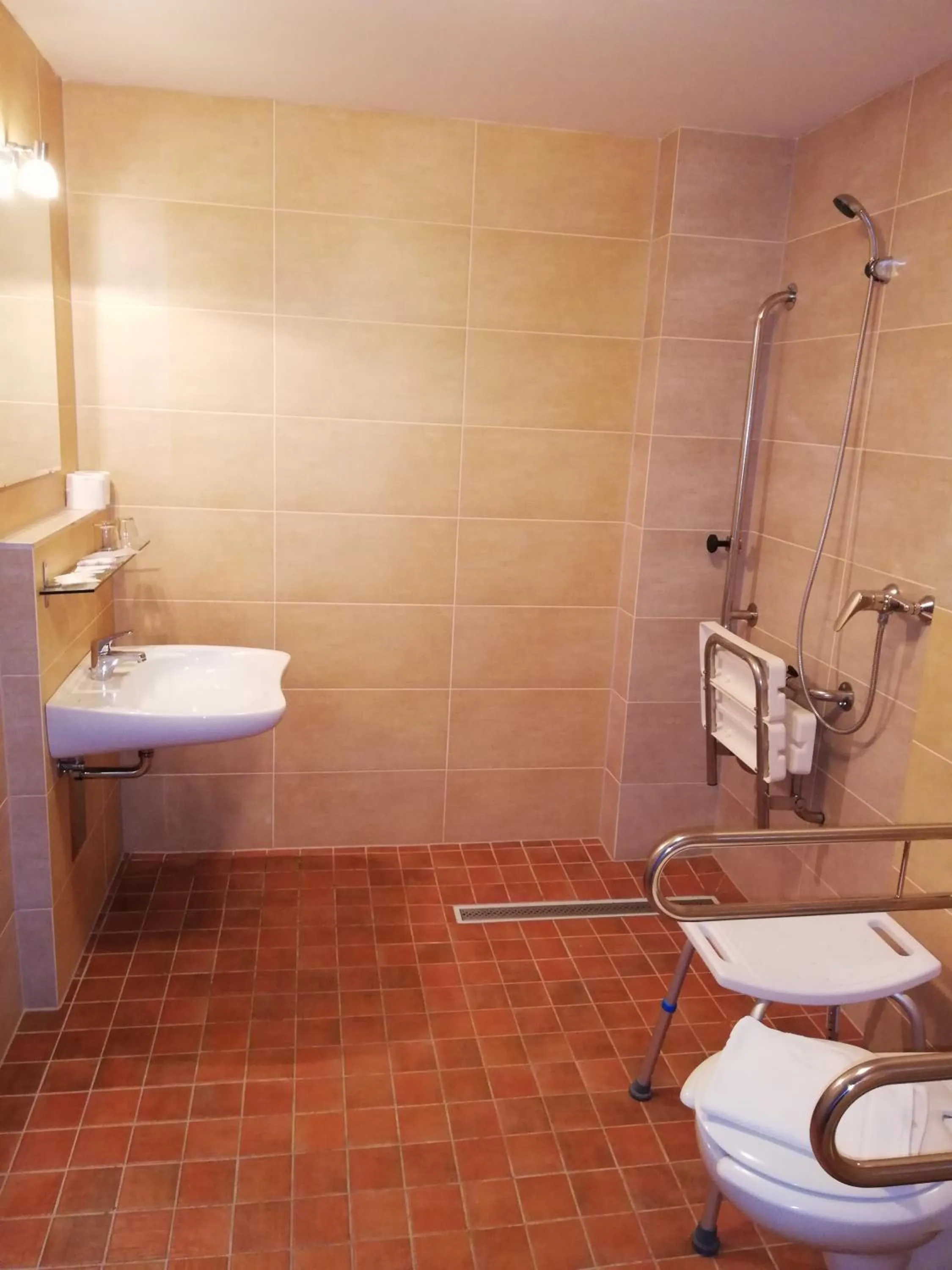 Bathroom in Hotel Klar