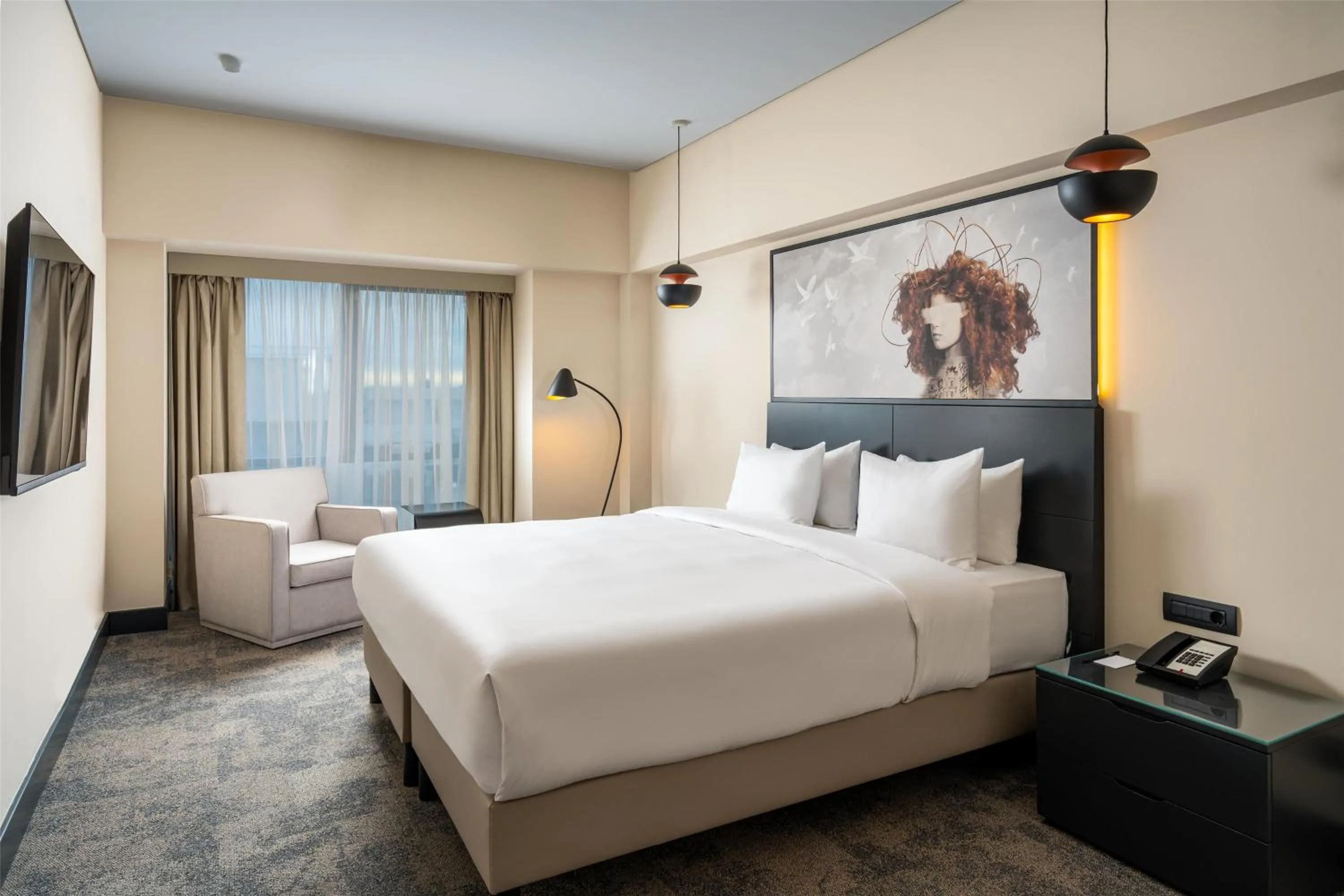 Photo of the whole room, Bed in Radisson Blu Hotel Bucharest