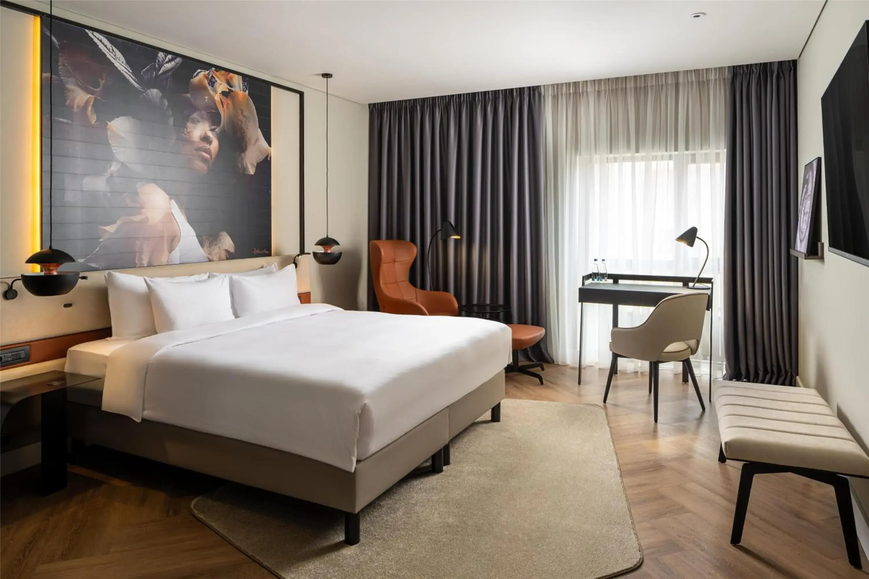 Bedroom, Bed in Radisson Blu Hotel Bucharest Bedroom, Bed in Radisson Blu Hotel Bucharest