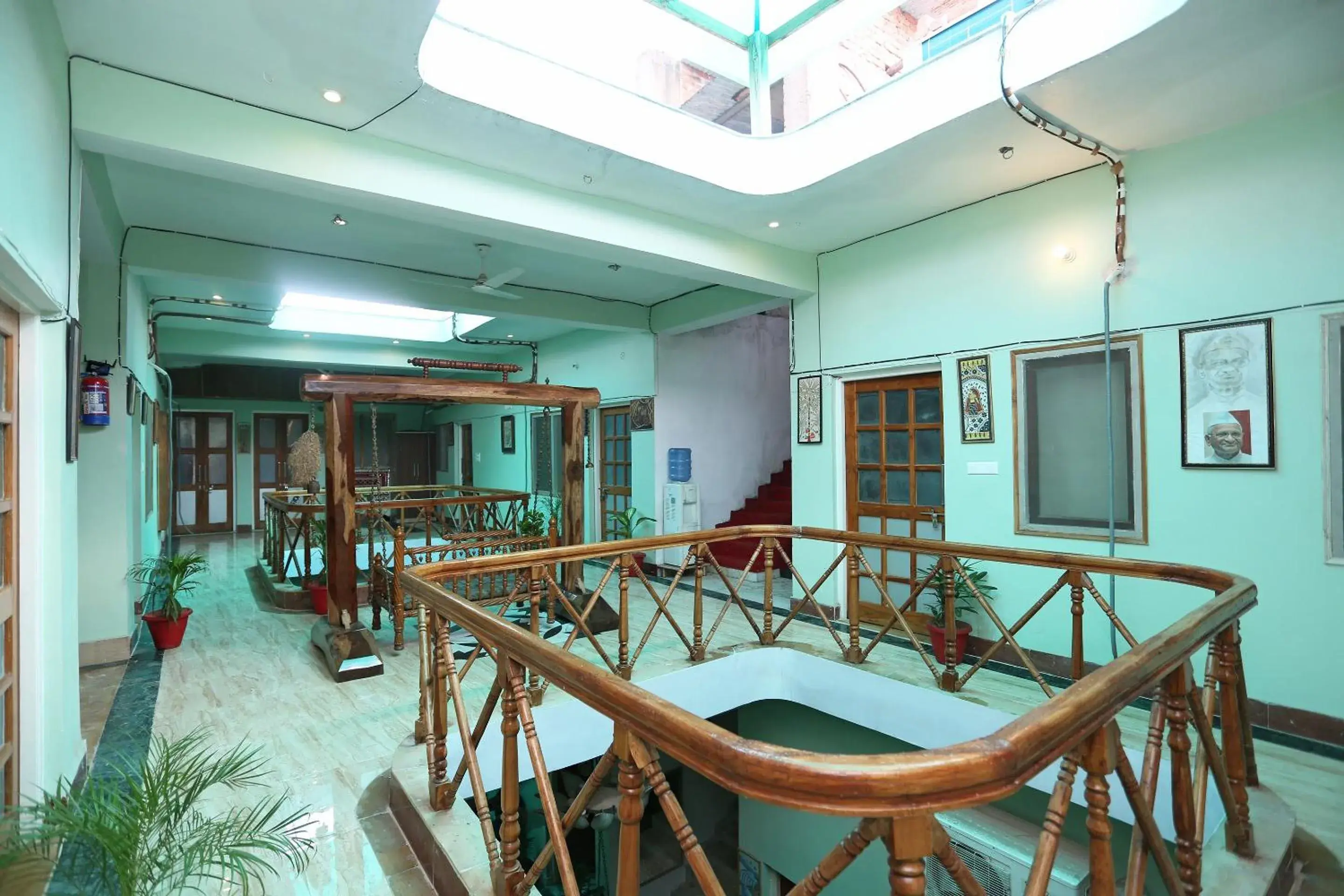 Lobby or reception in Super Collection-O Sara Grand Near Ram Manohar Lohia hospital Lobby or reception in Super Collection-O Sara Grand Near Ram Manohar Lohia hospital