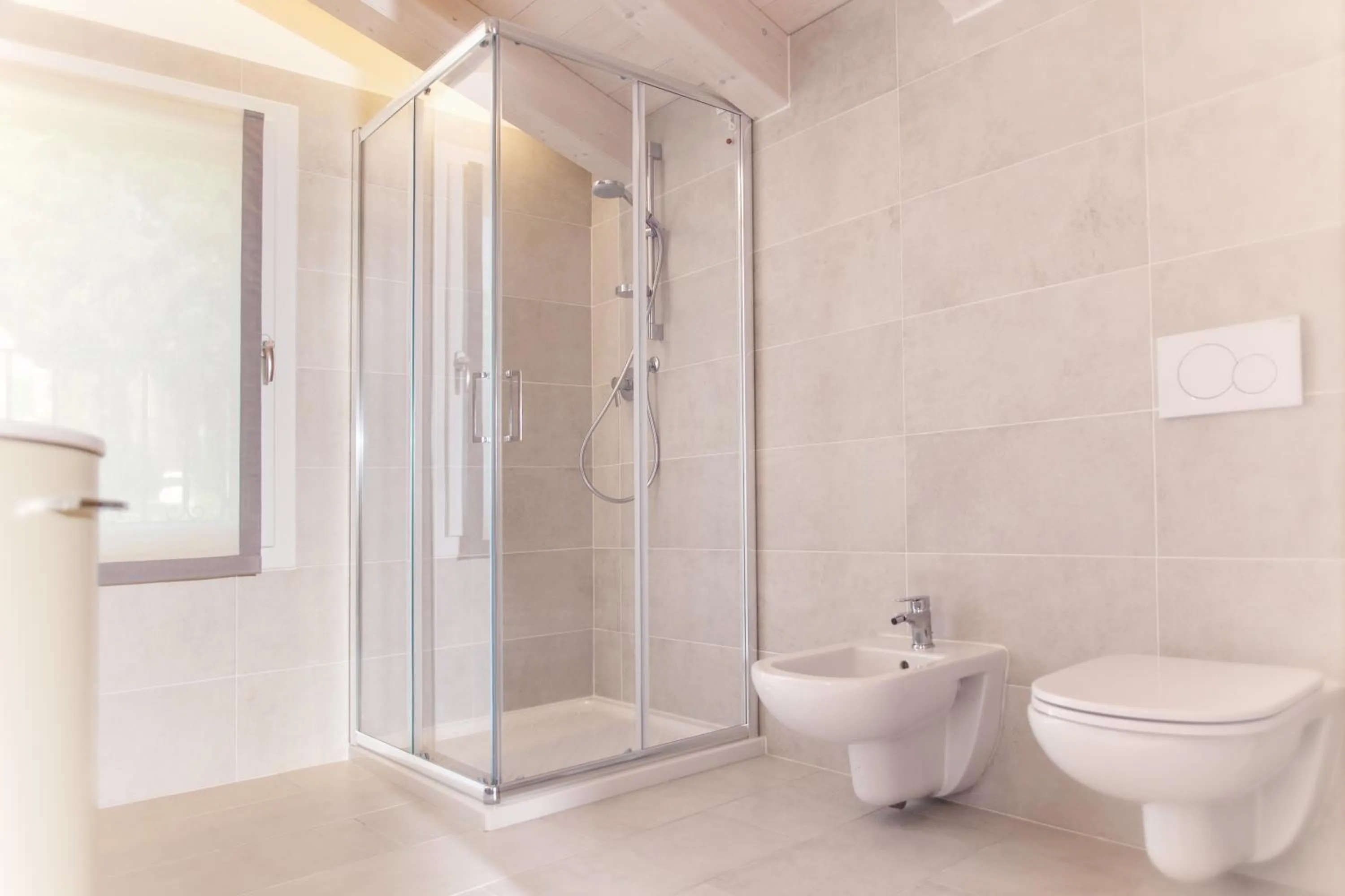 Shower in B&B ALLE SCALETTE