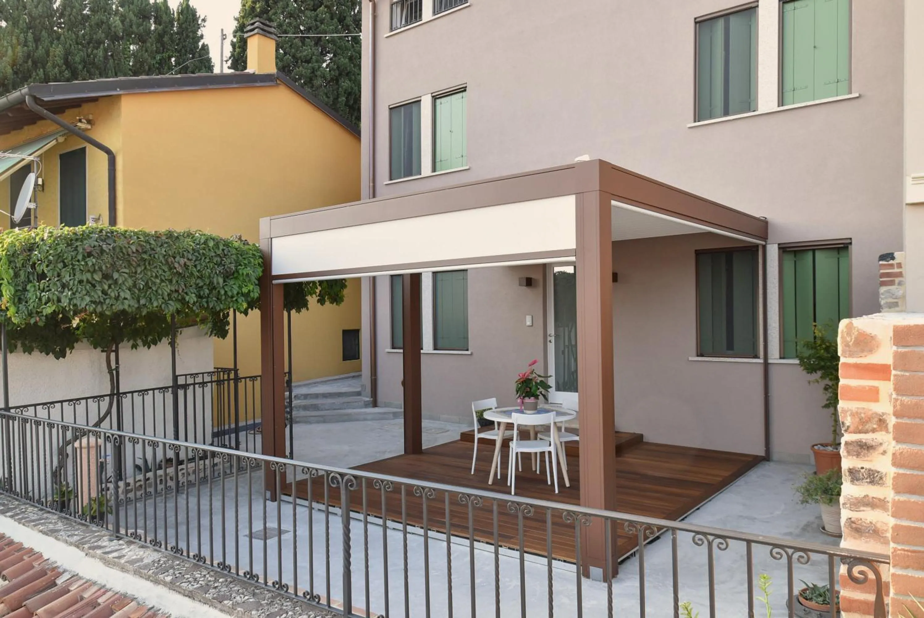 Patio in B&B ALLE SCALETTE