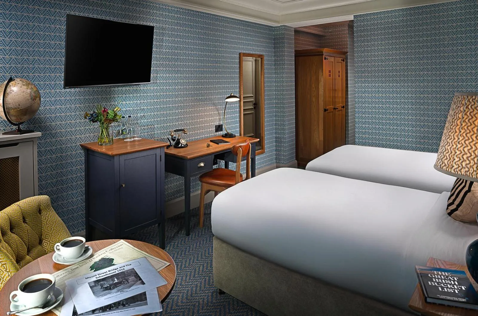 Bedroom, Bed in Schoolhouse Hotel