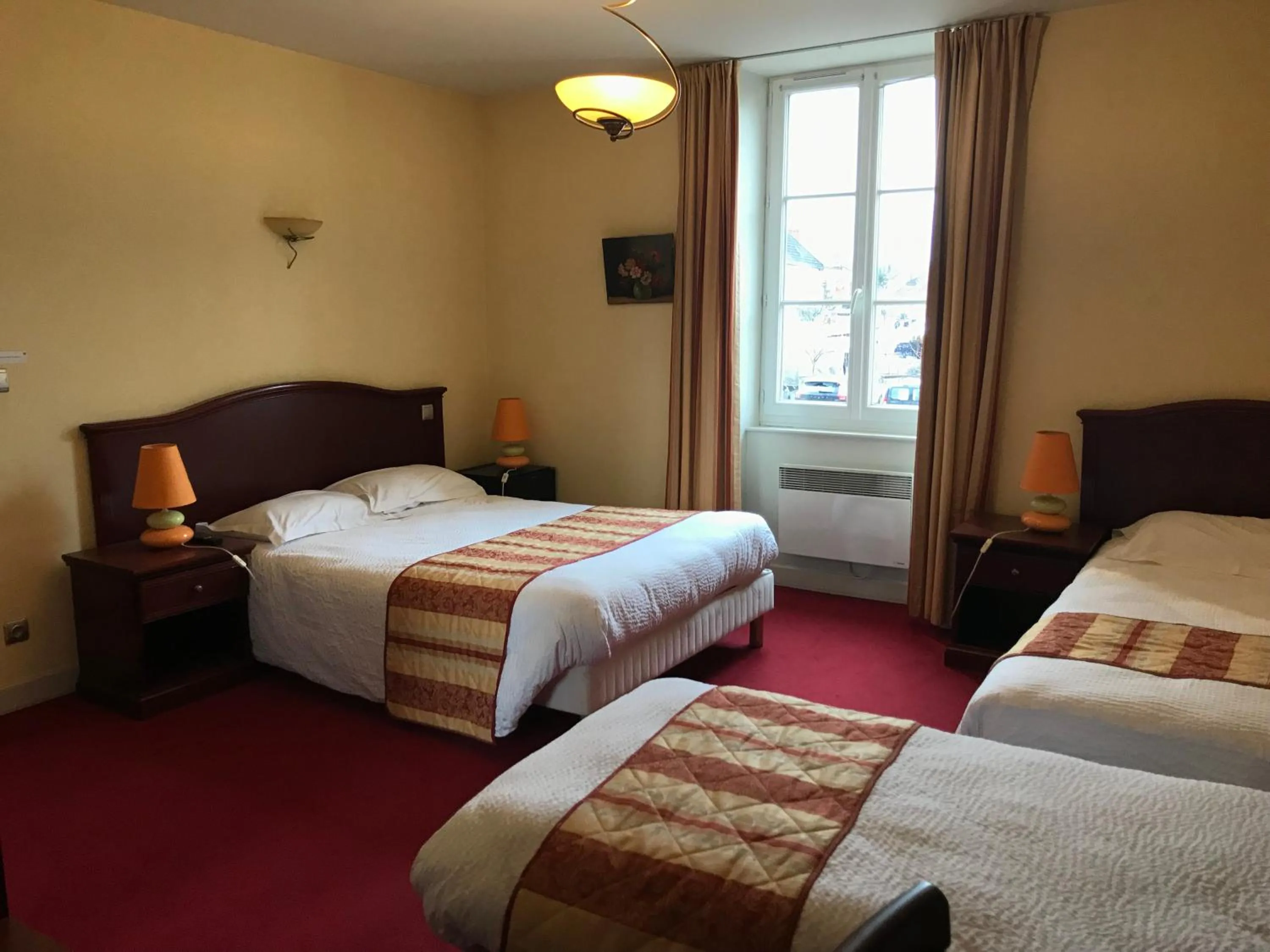 Photo of the whole room, Bed in Logis hotel Saint-Joseph