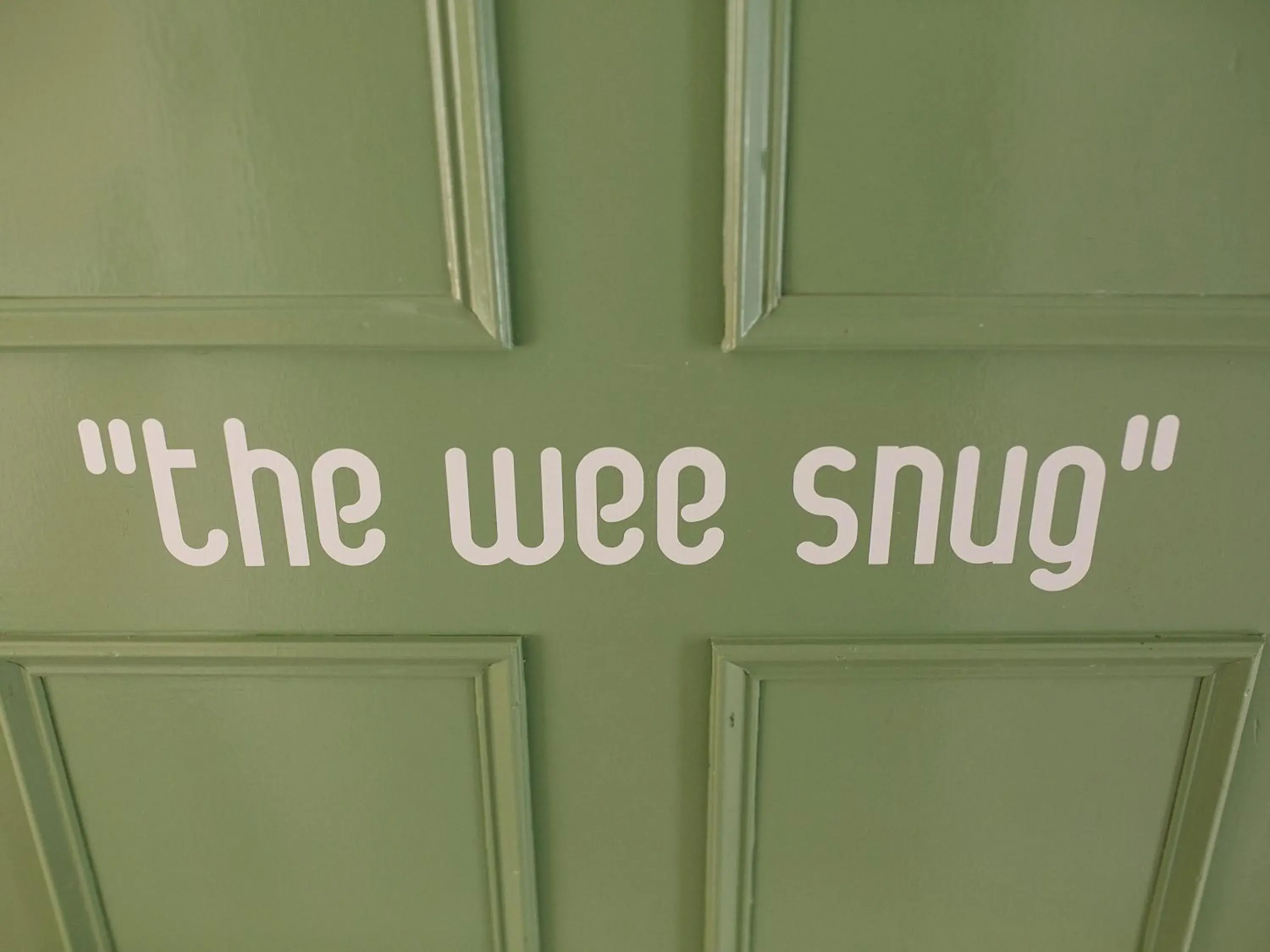 Lobby or reception in The Wee Snug Lobby or reception in The Wee Snug