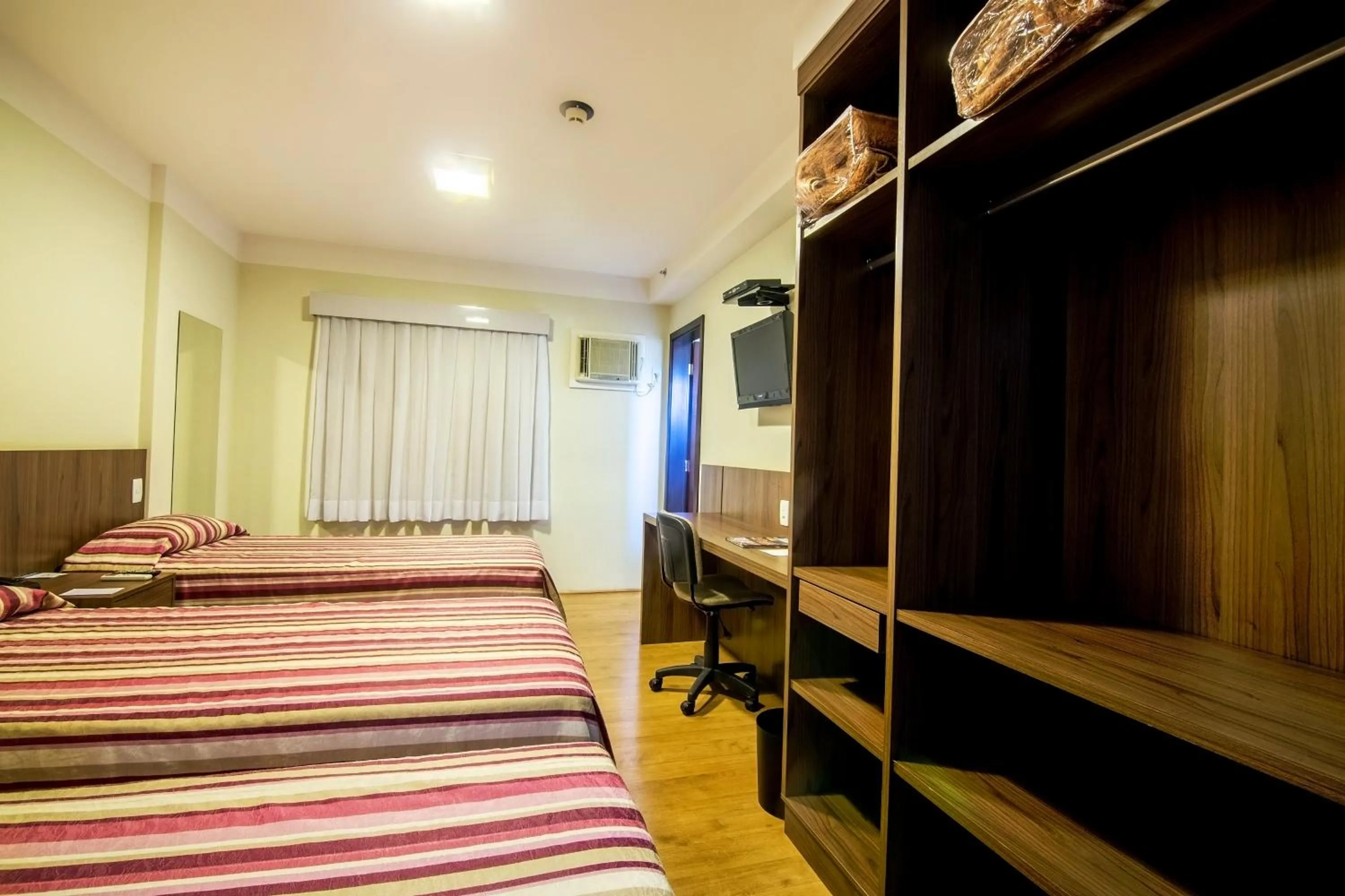 Bed in JR Hotel Ribeirão Preto