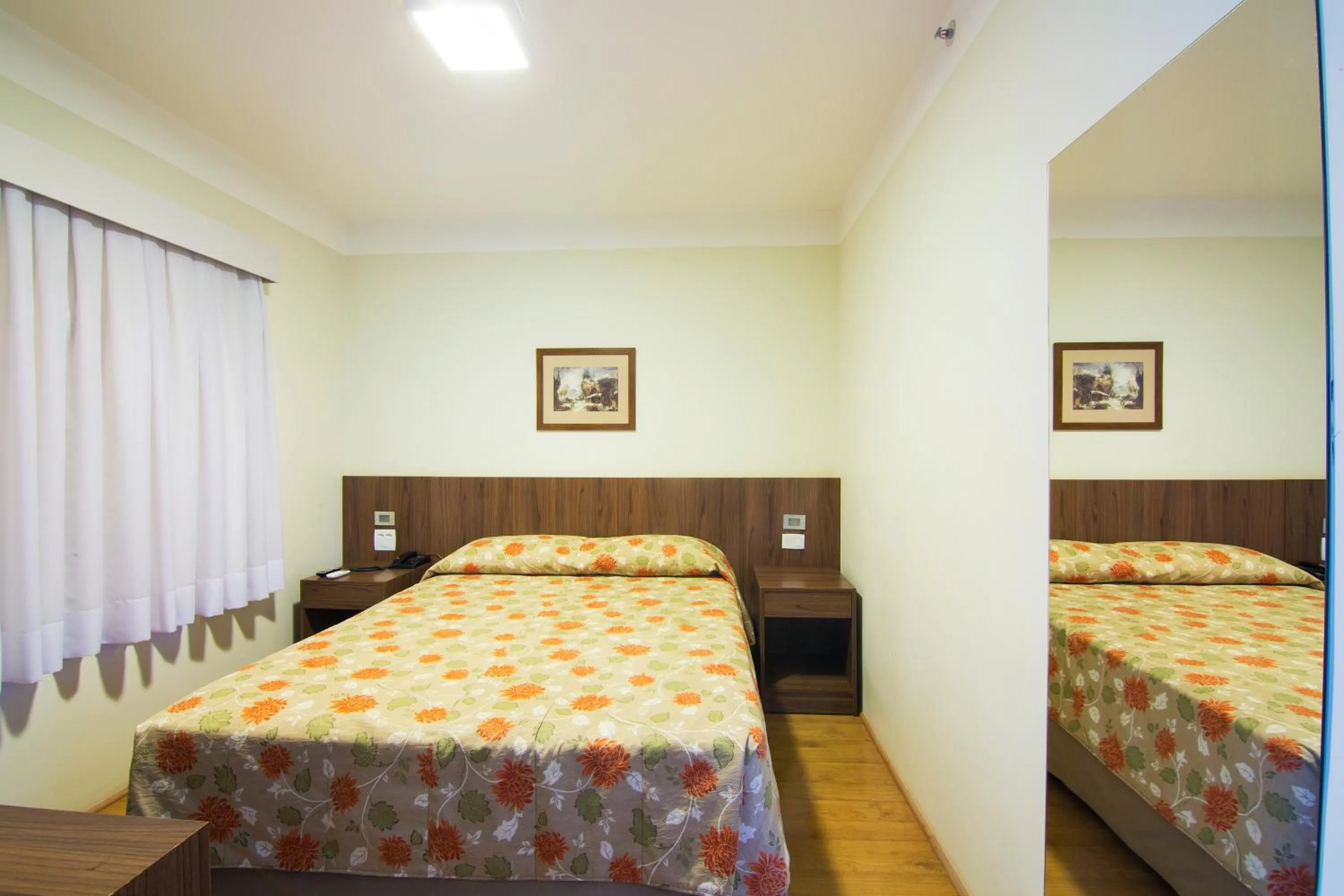 Bed in JR Hotel Ribeirão Preto