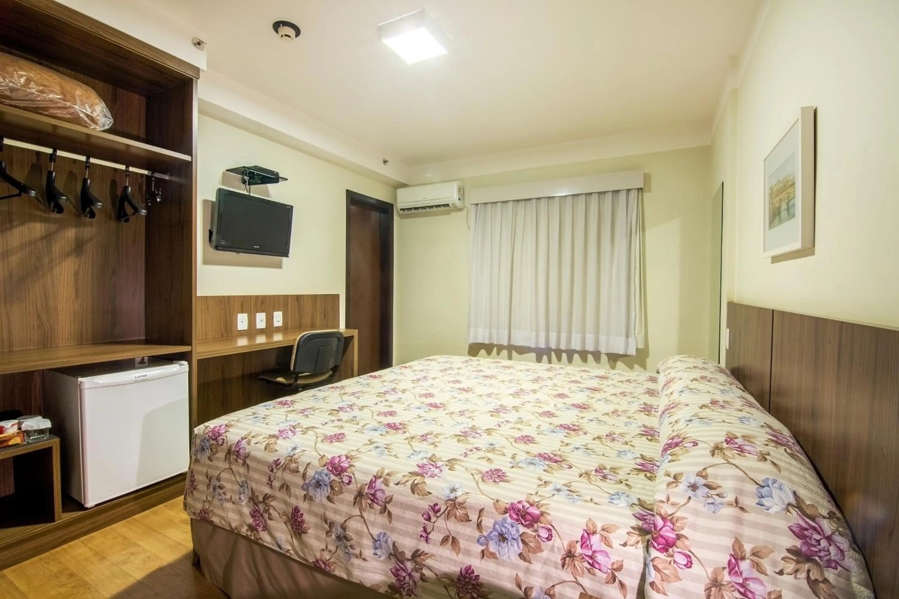 Bed in JR Hotel Ribeirão Preto