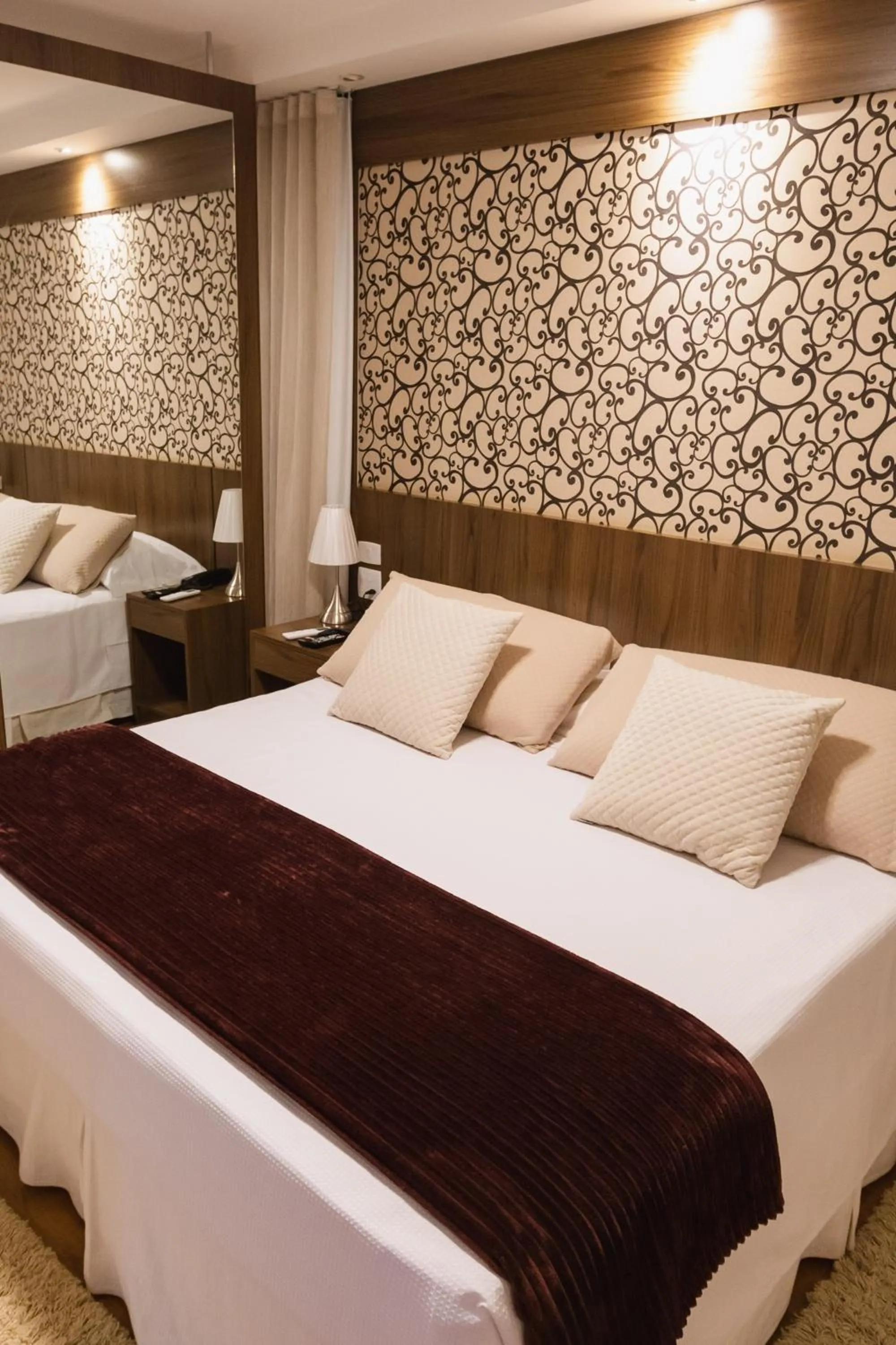 Bed in JR Hotel Ribeirão Preto