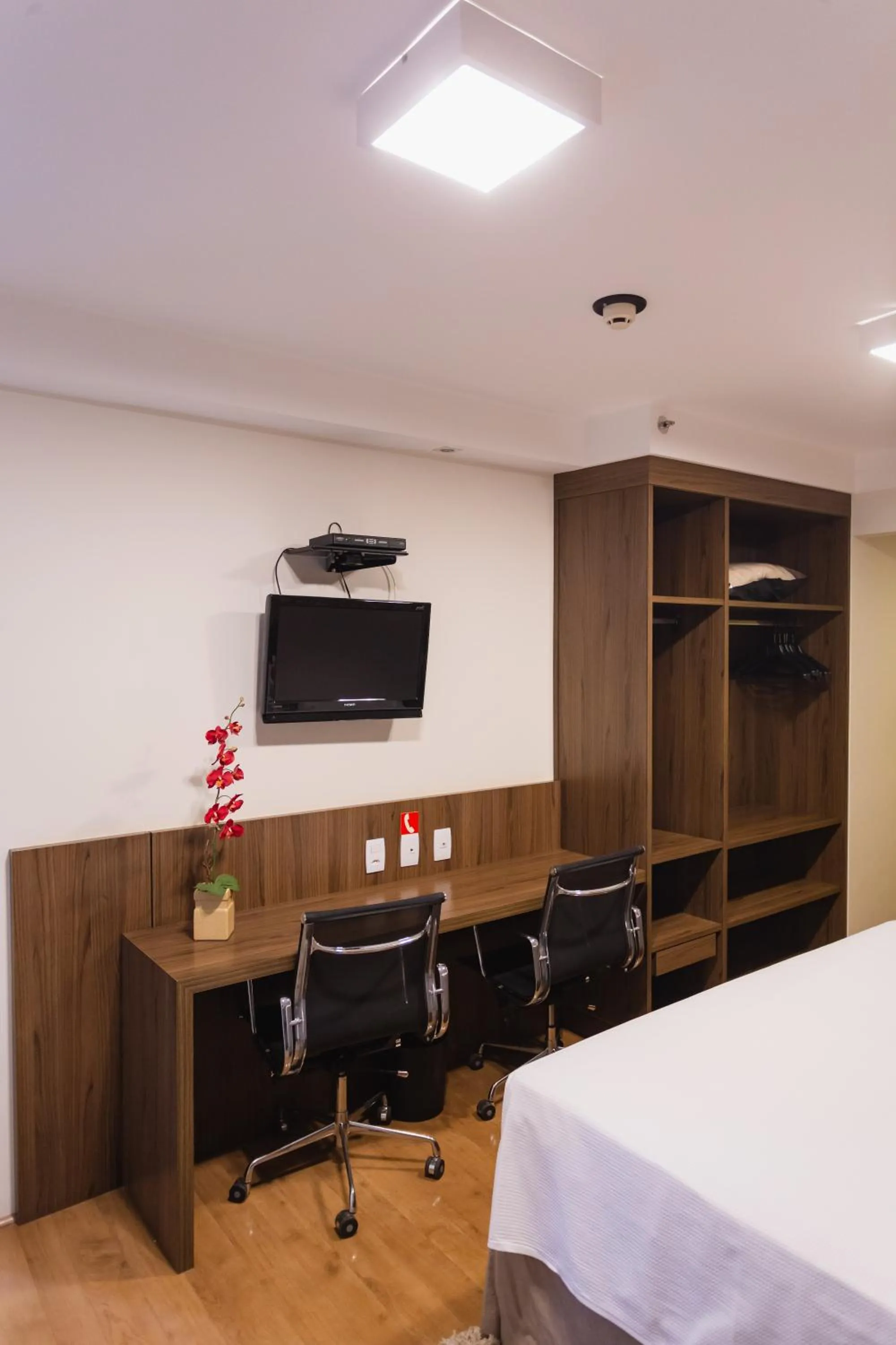 TV and multimedia, Bed in JR Hotel Ribeirão Preto