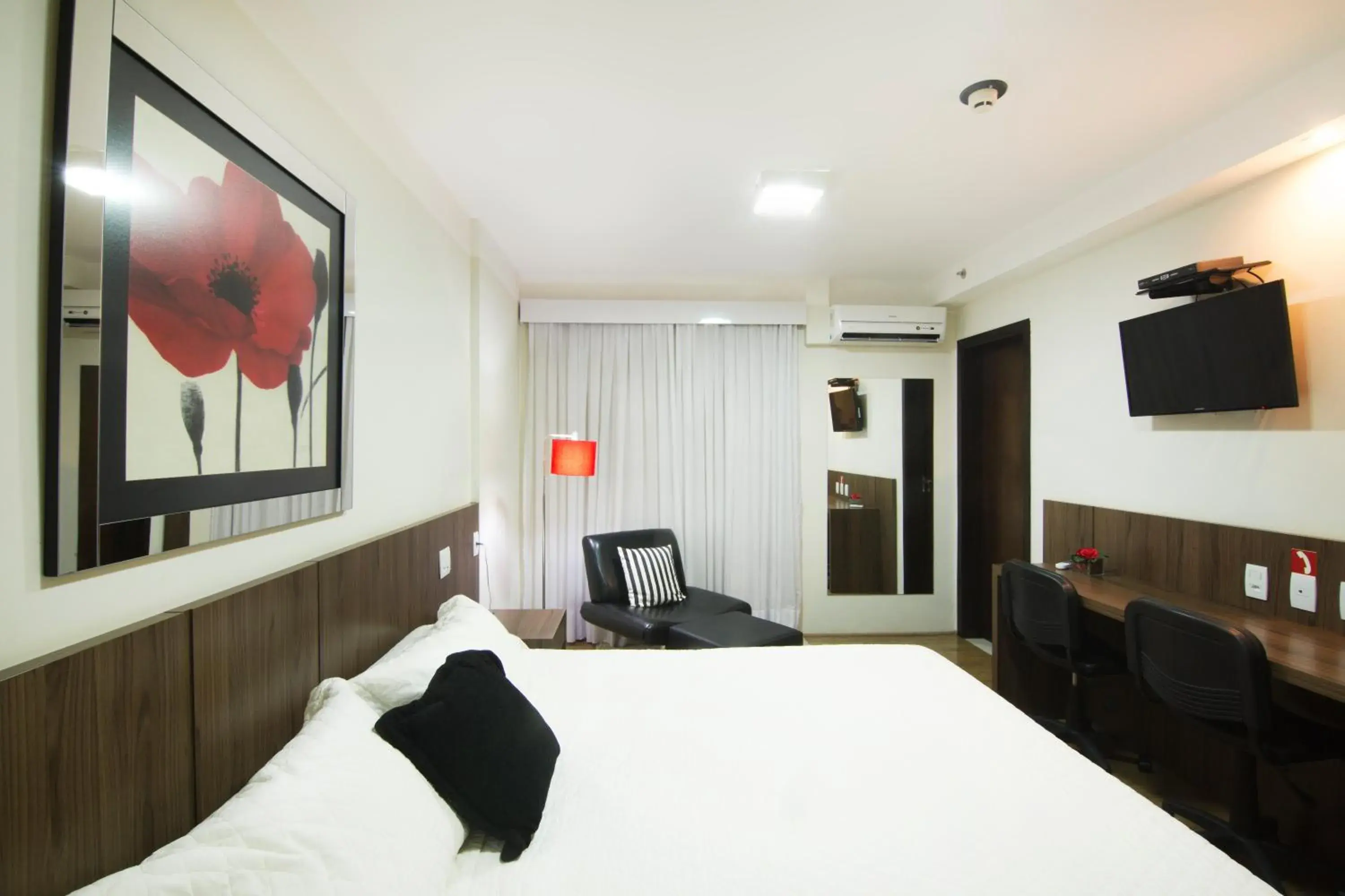 Bed in JR Hotel Ribeirão Preto Bed in JR Hotel Ribeirão Preto