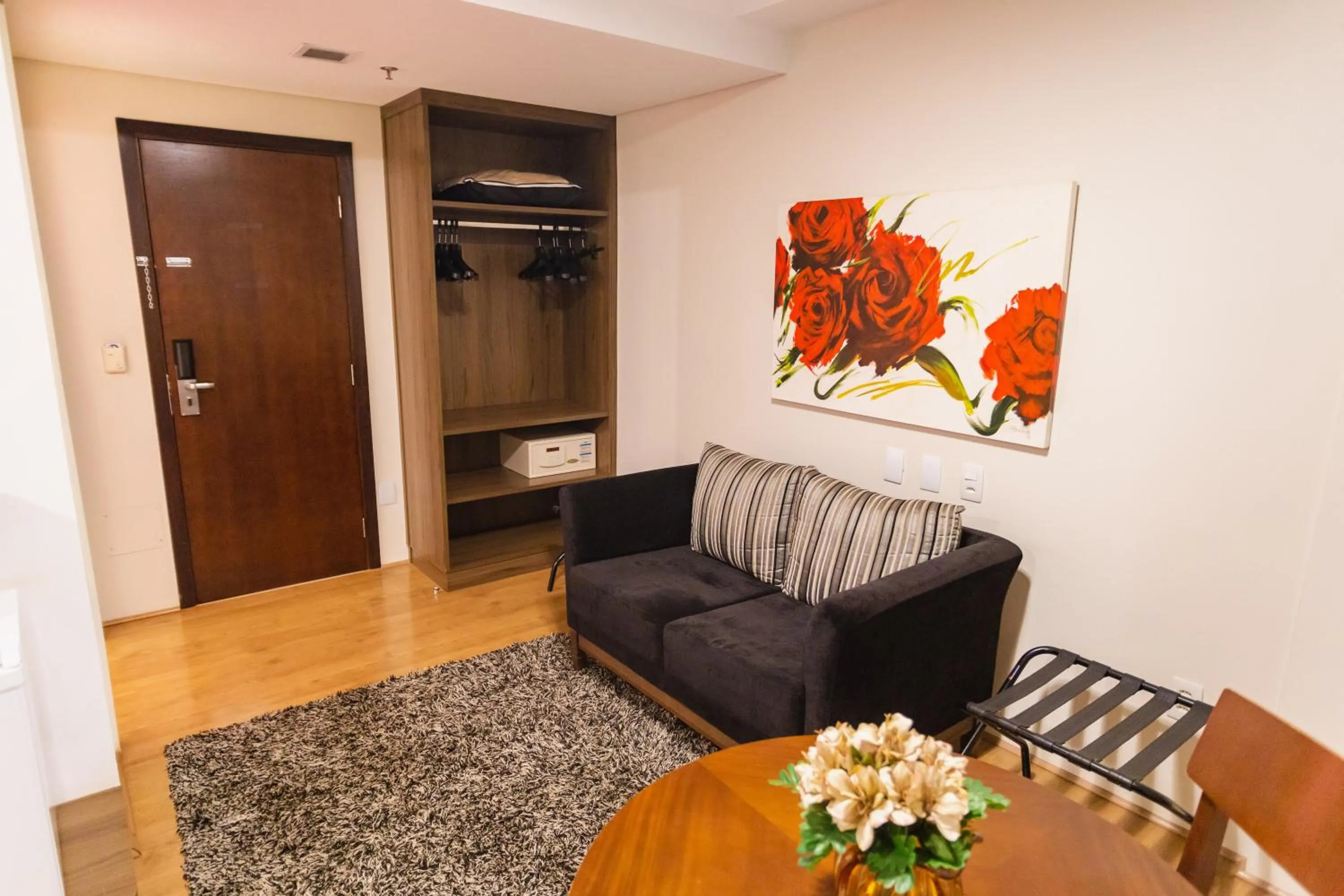 Living room in JR Hotel Ribeirão Preto