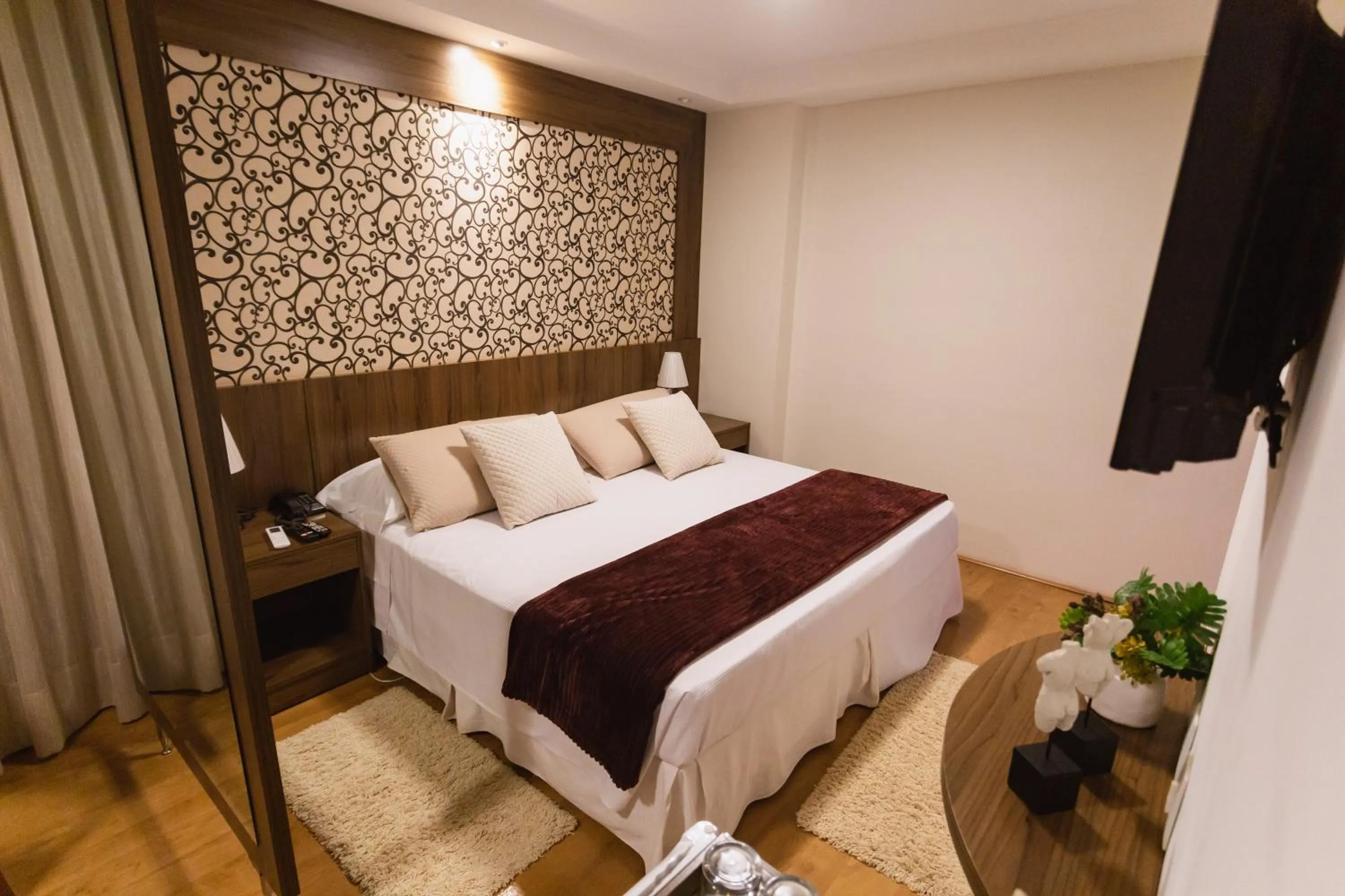 Bed in JR Hotel Ribeirão Preto