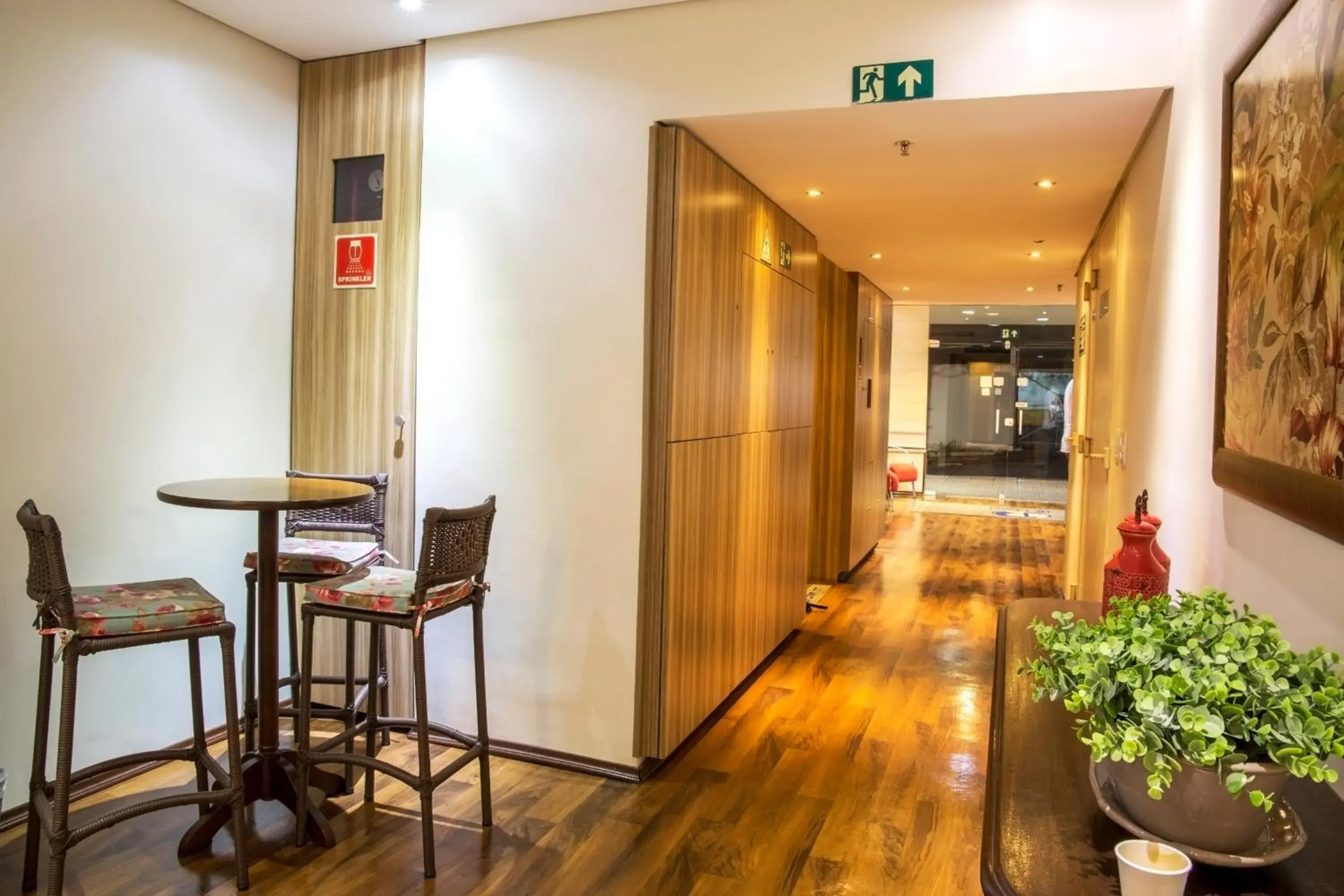 Living room in JR Hotel Ribeirão Preto Living room in JR Hotel Ribeirão Preto