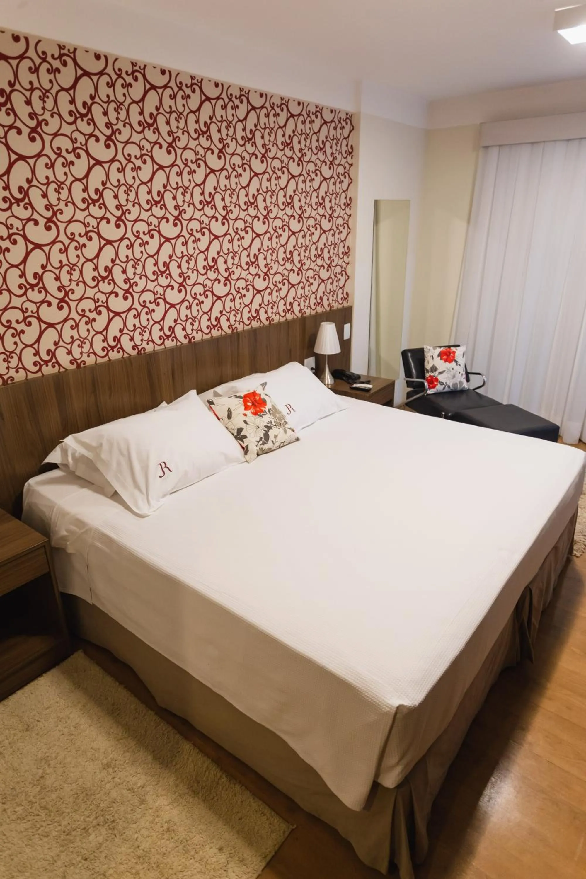 Bed in JR Hotel Ribeirão Preto