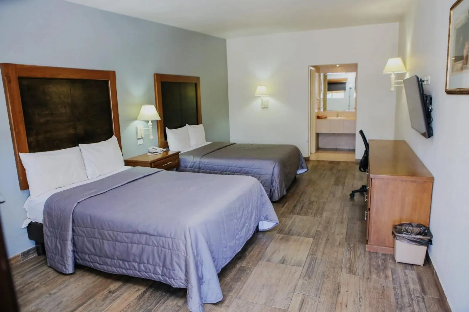 Bed in Hotel Villa del Sol