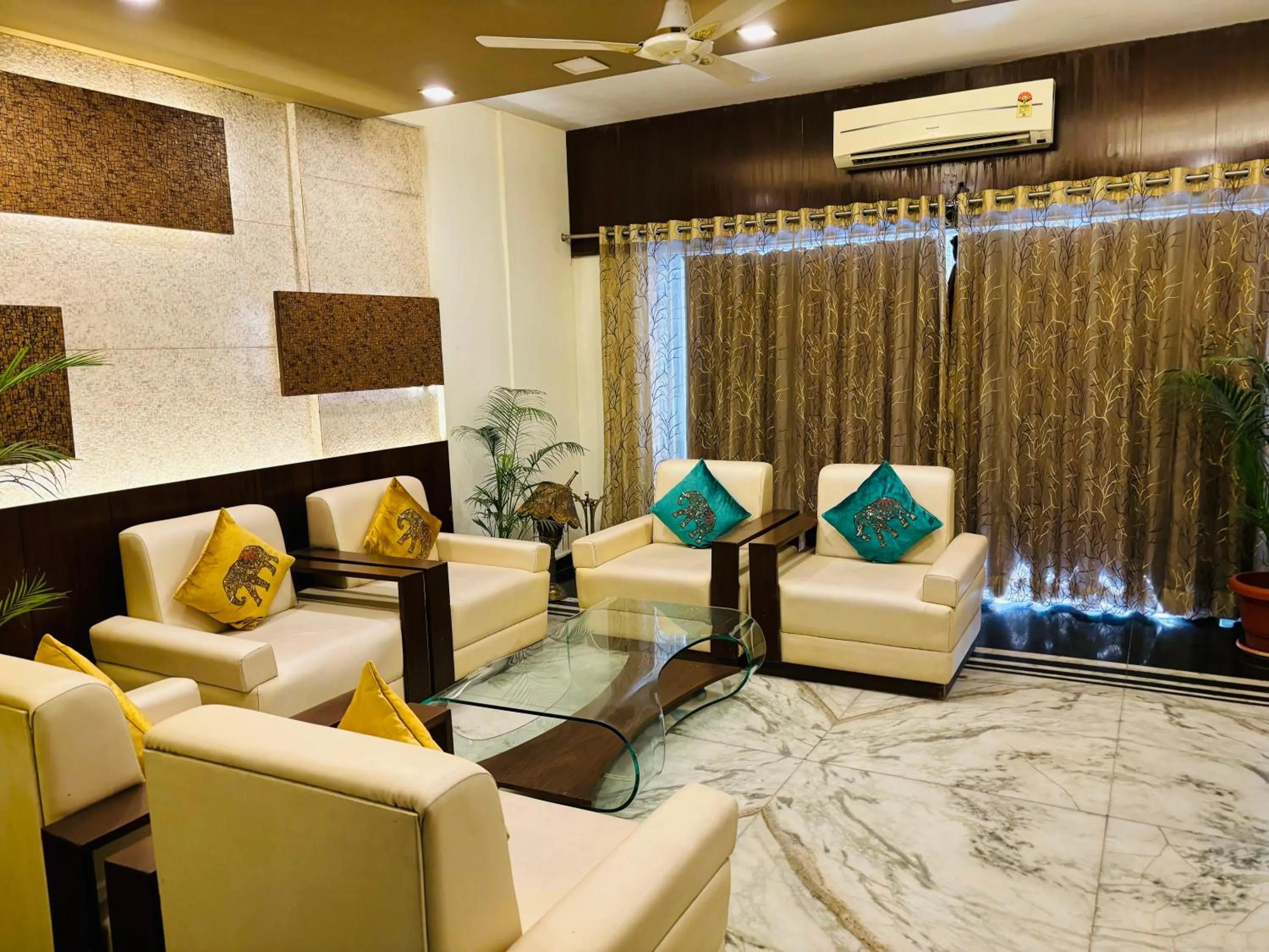 Living room in Royal Palms Luxury Service Apartment