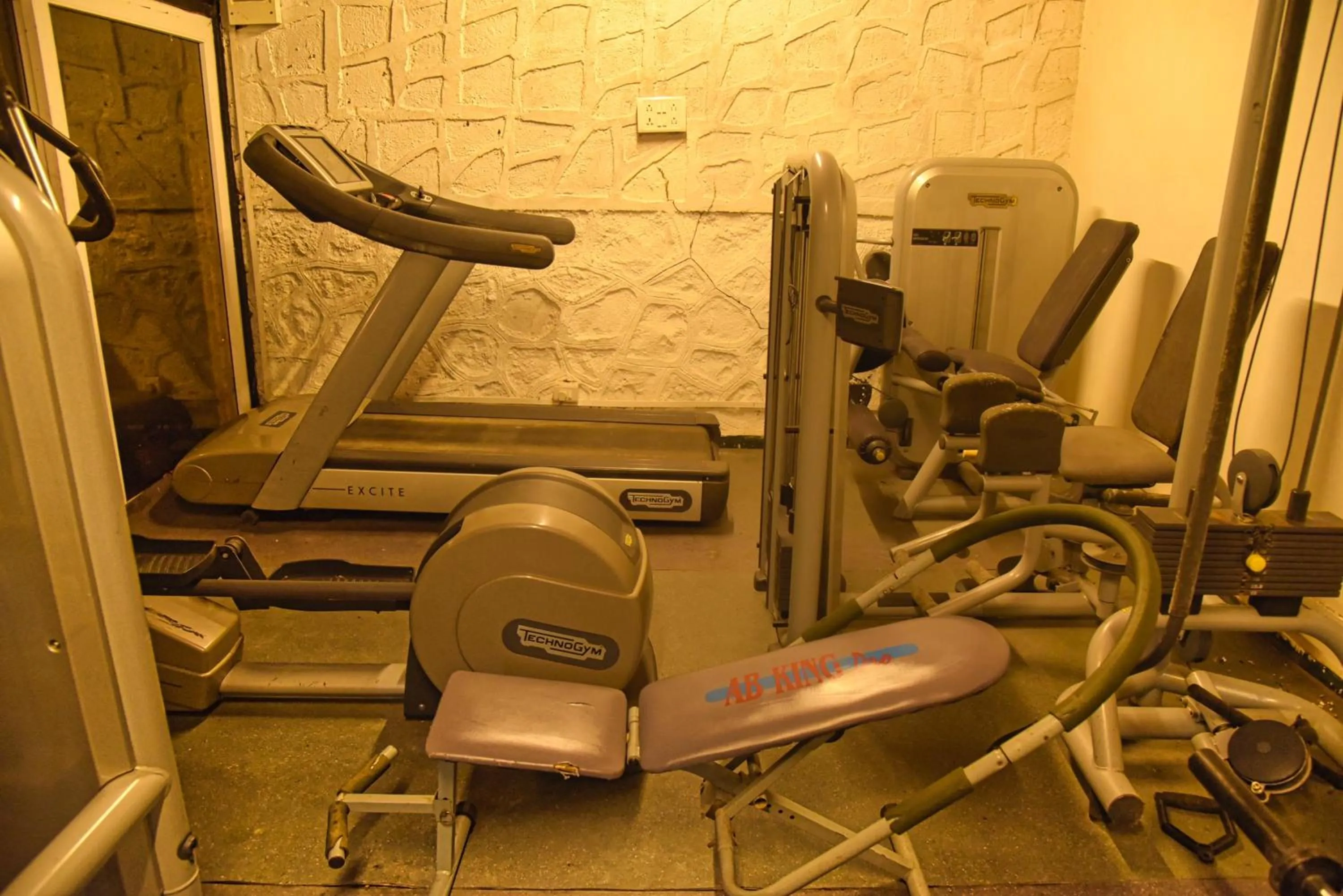 Fitness centre/facilities in Royal Palms Luxury Service Apartment