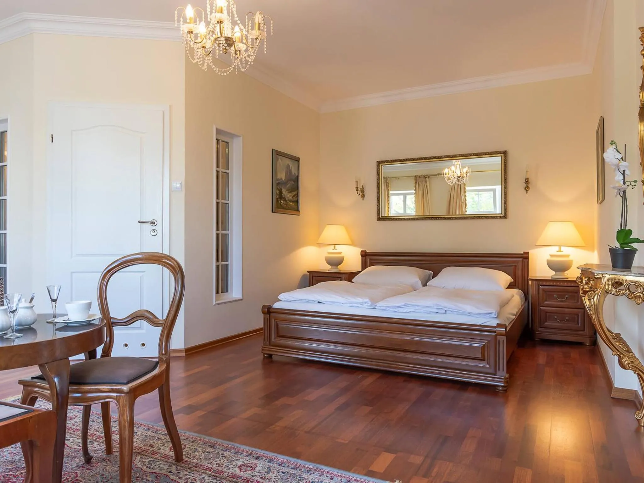 Bedroom, Bed in VacationClub - Trzy Korony Piastów Apartament 37