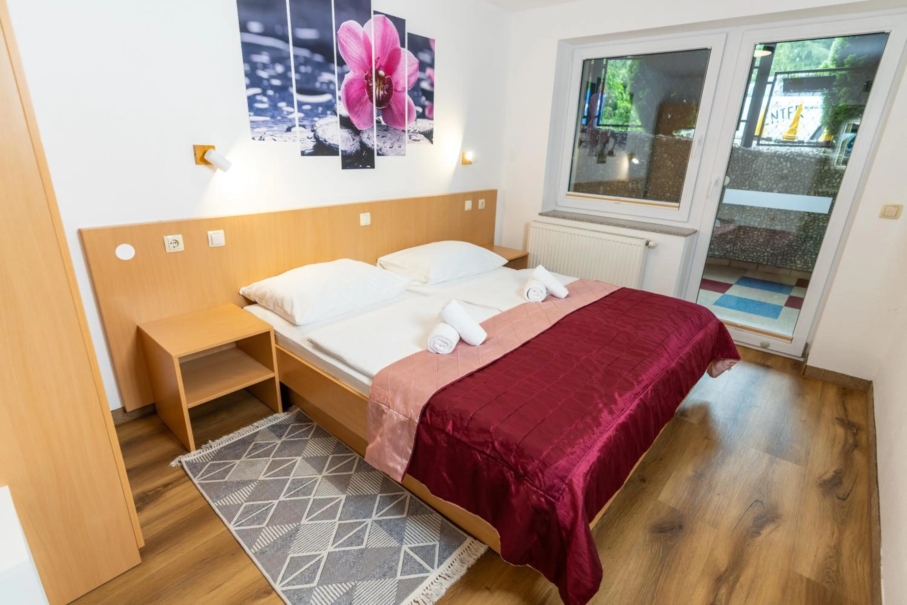 Bed in Hotel Center Bohinjsko Jezero