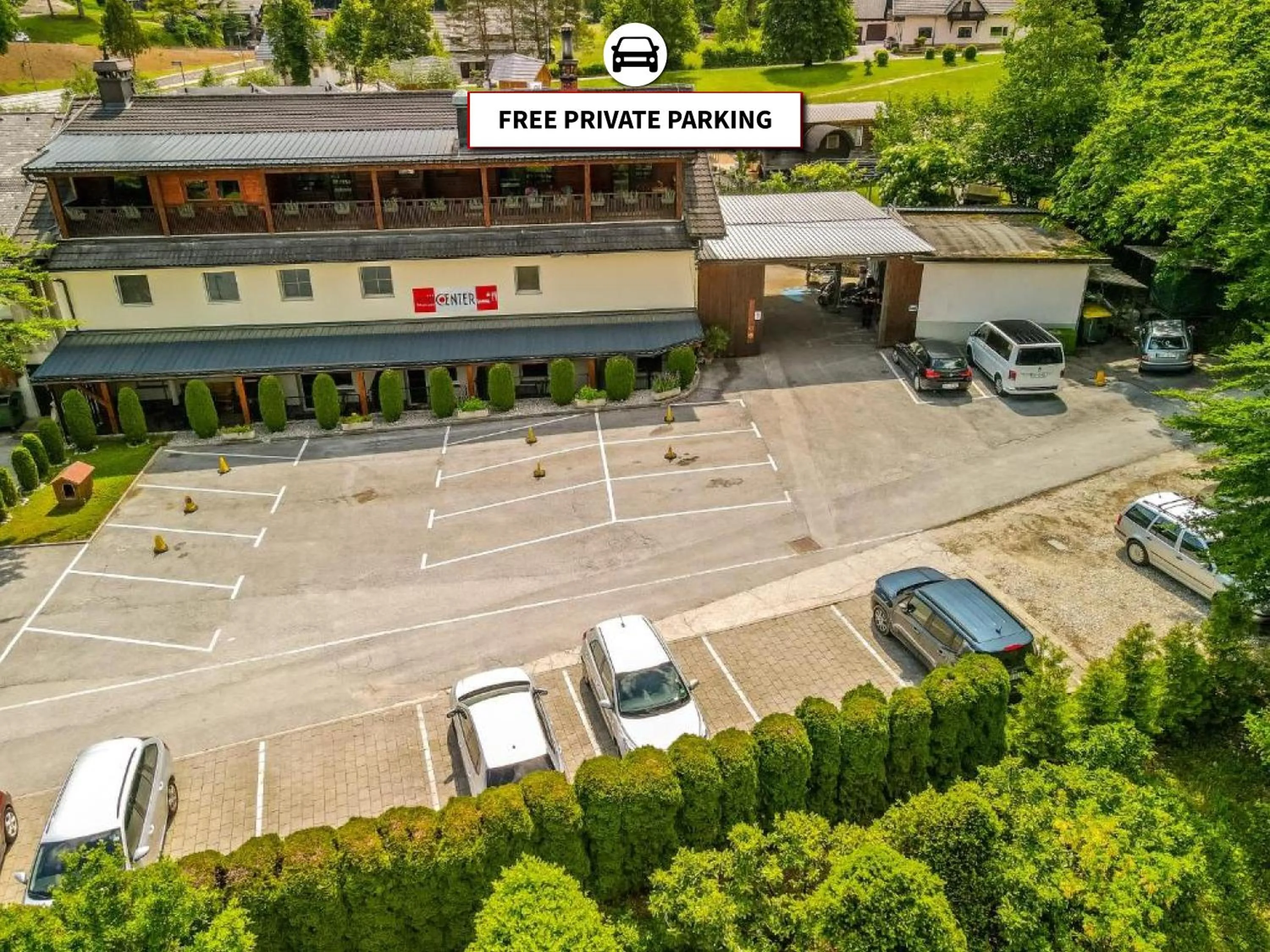 Property building in Hotel Center Bohinjsko Jezero