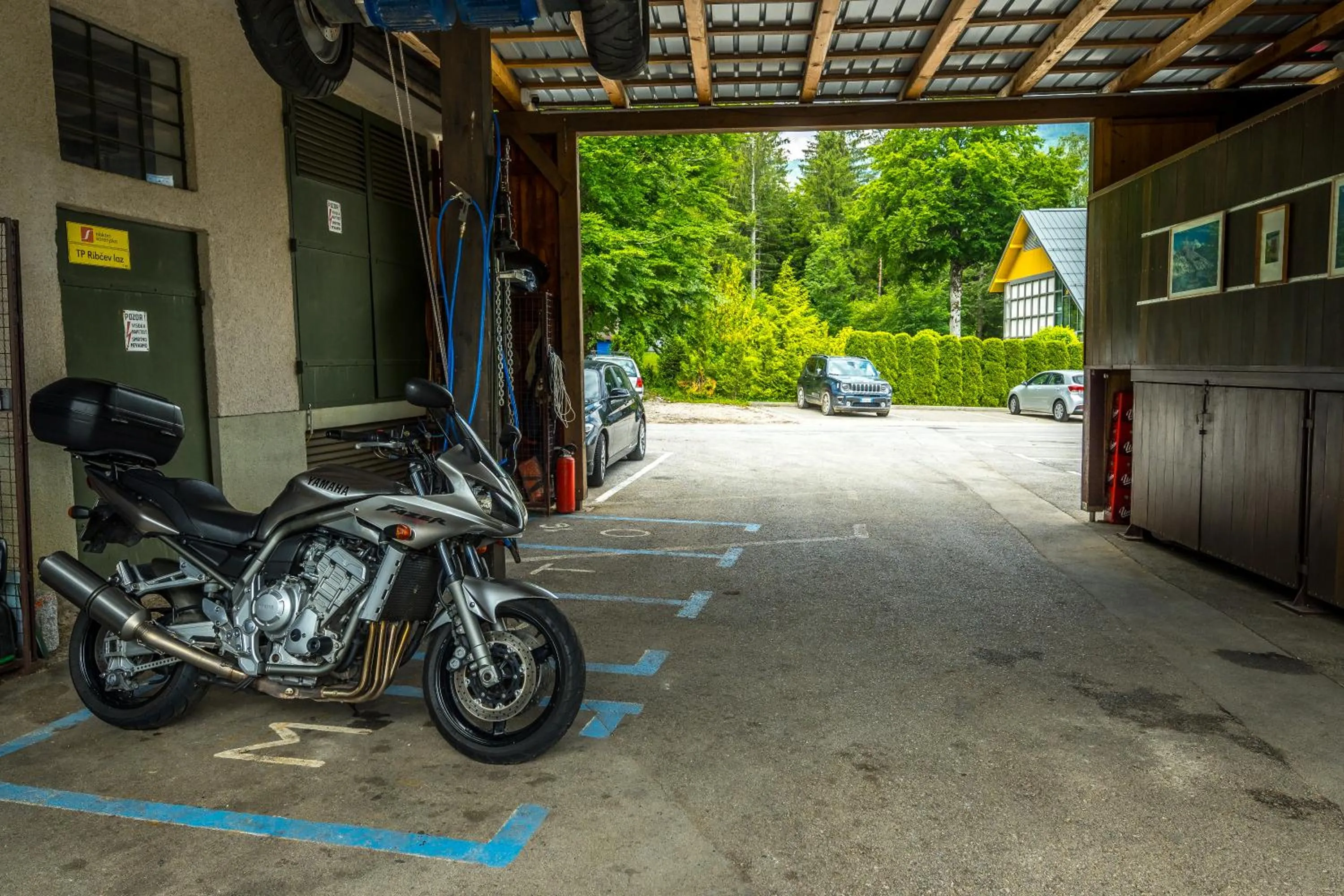 Parking in Hotel Center Bohinjsko Jezero