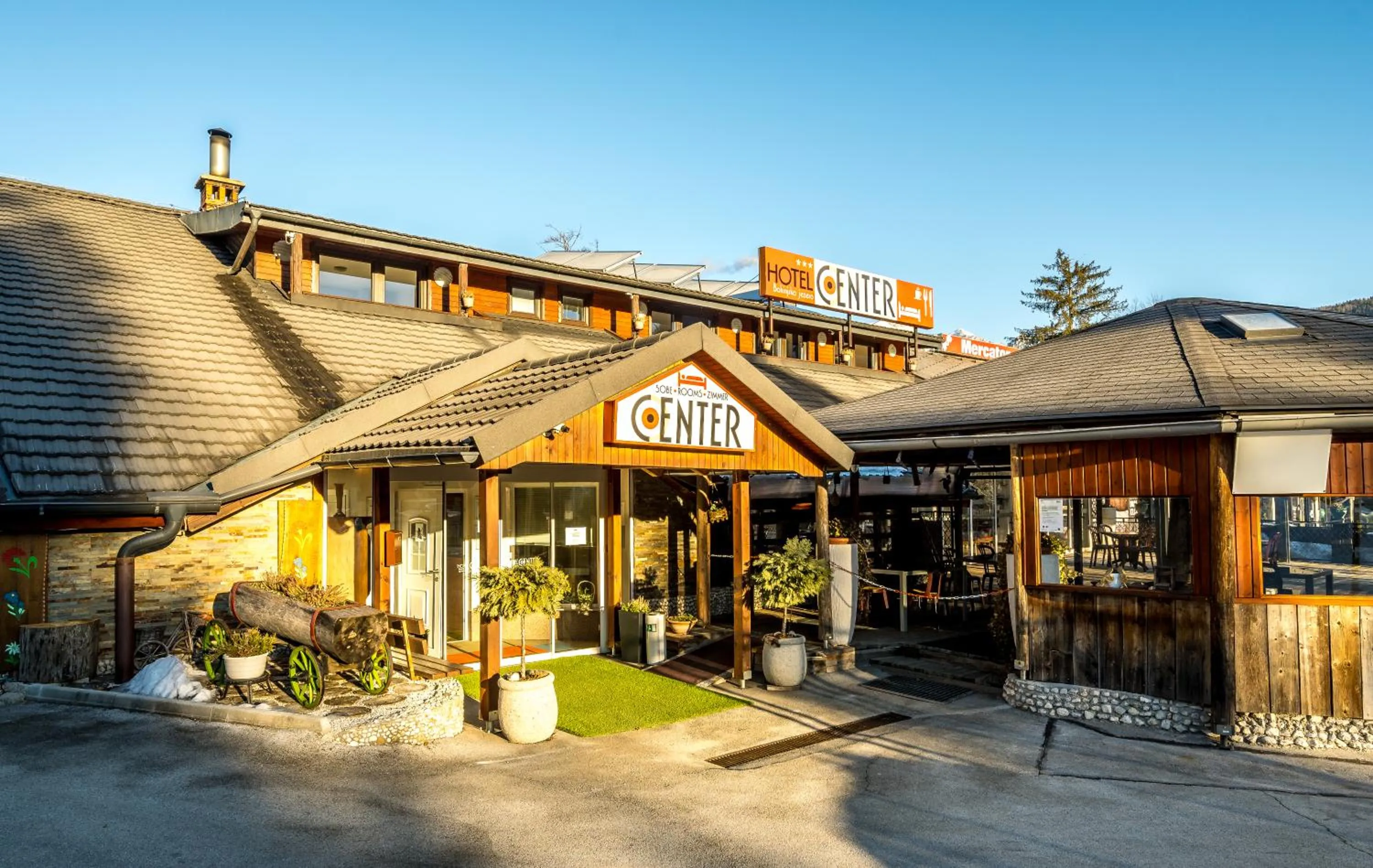 Property building in Hotel Center Bohinjsko Jezero